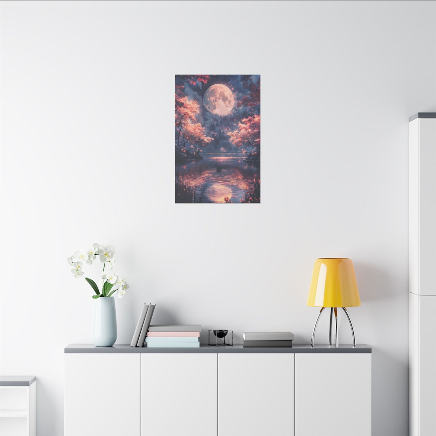 Celestial Reflections Matte Canvas Prints MysMuse - Premium Matte Canvas Prints from MysMuse - Just $41.99! Shop now at Mysterious Muse