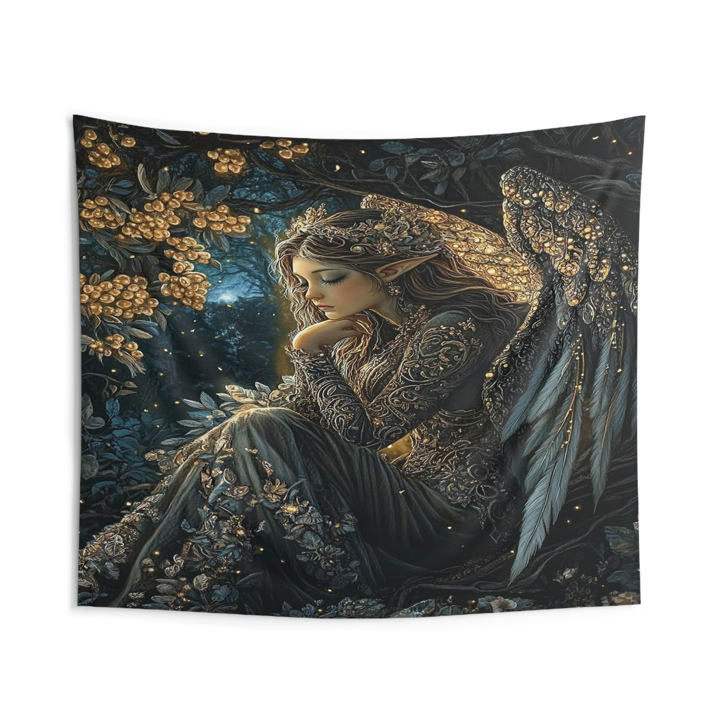 Celestial Dreamer Decorative Wall Tapestry MysMuse - Premium Decorative Wall Tapestry from MysMuse - Just $26.99! Shop now at Mysterious Muse