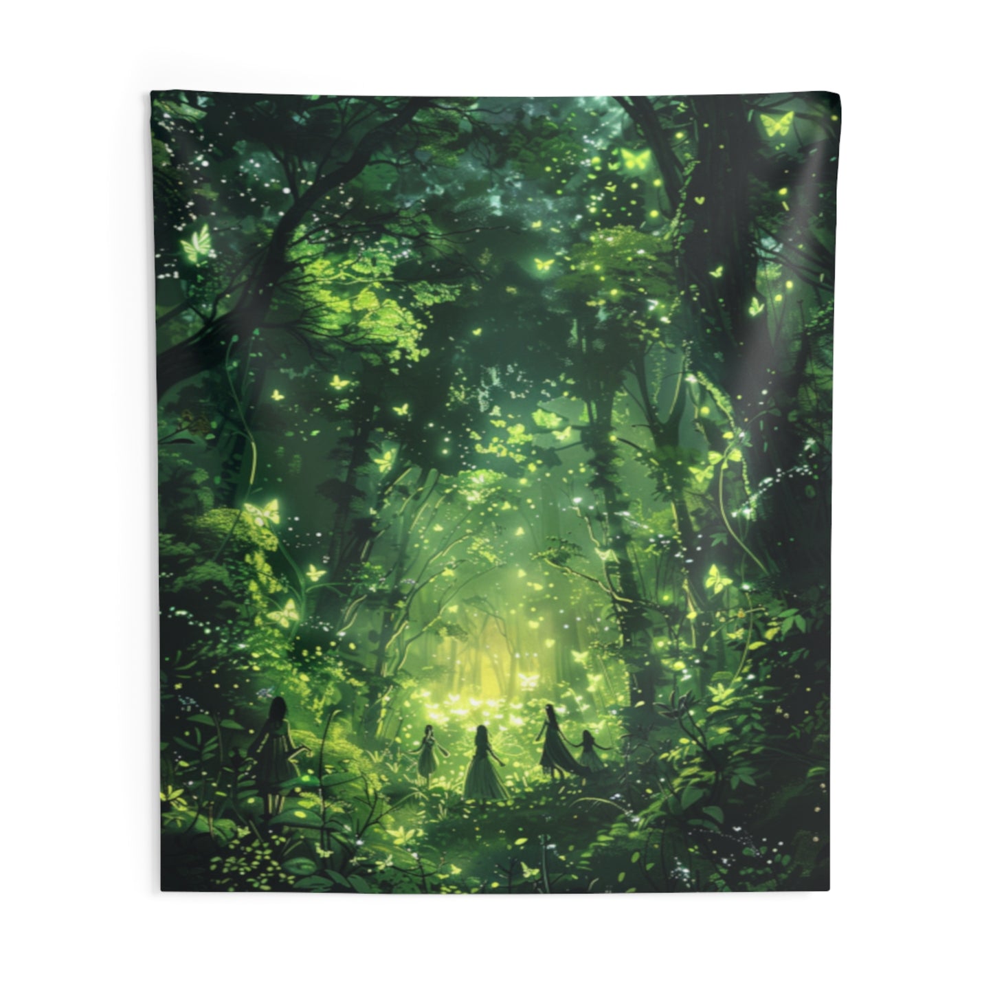 Enchanted Fairy Forest Decorative Wall Tapestries MysMuse - Premium Decorative Wall Tapestry from MysMuse - Just $25.99! Shop now at Mysterious Muse