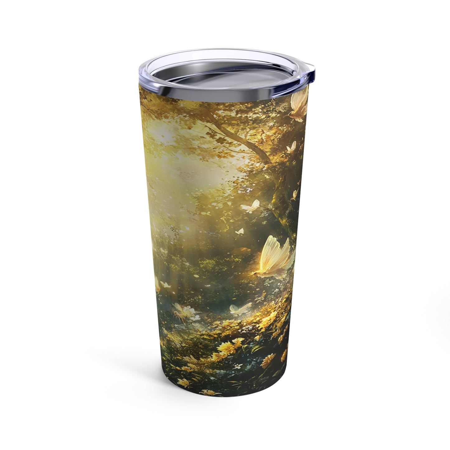 Forest of Radiant Spirits Steel Tumbler Drinkware MysMuse - Premium Tumbler from MysMuse - Just $37.95! Shop now at Mysterious Muse