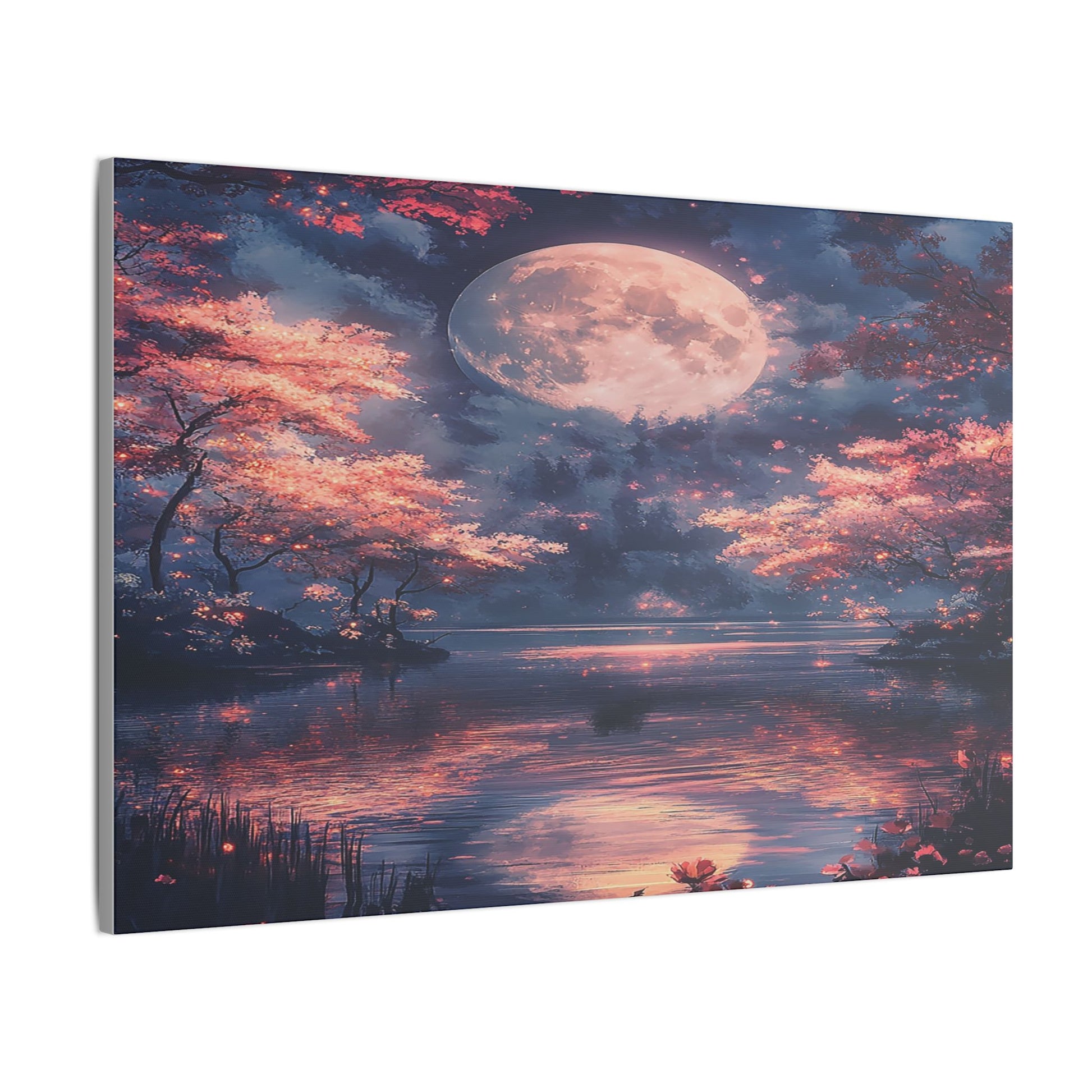 Celestial Reflections Matte Canvas Prints MysMuse - Premium Matte Canvas Prints from MysMuse - Just $41.99! Shop now at Mysterious Muse