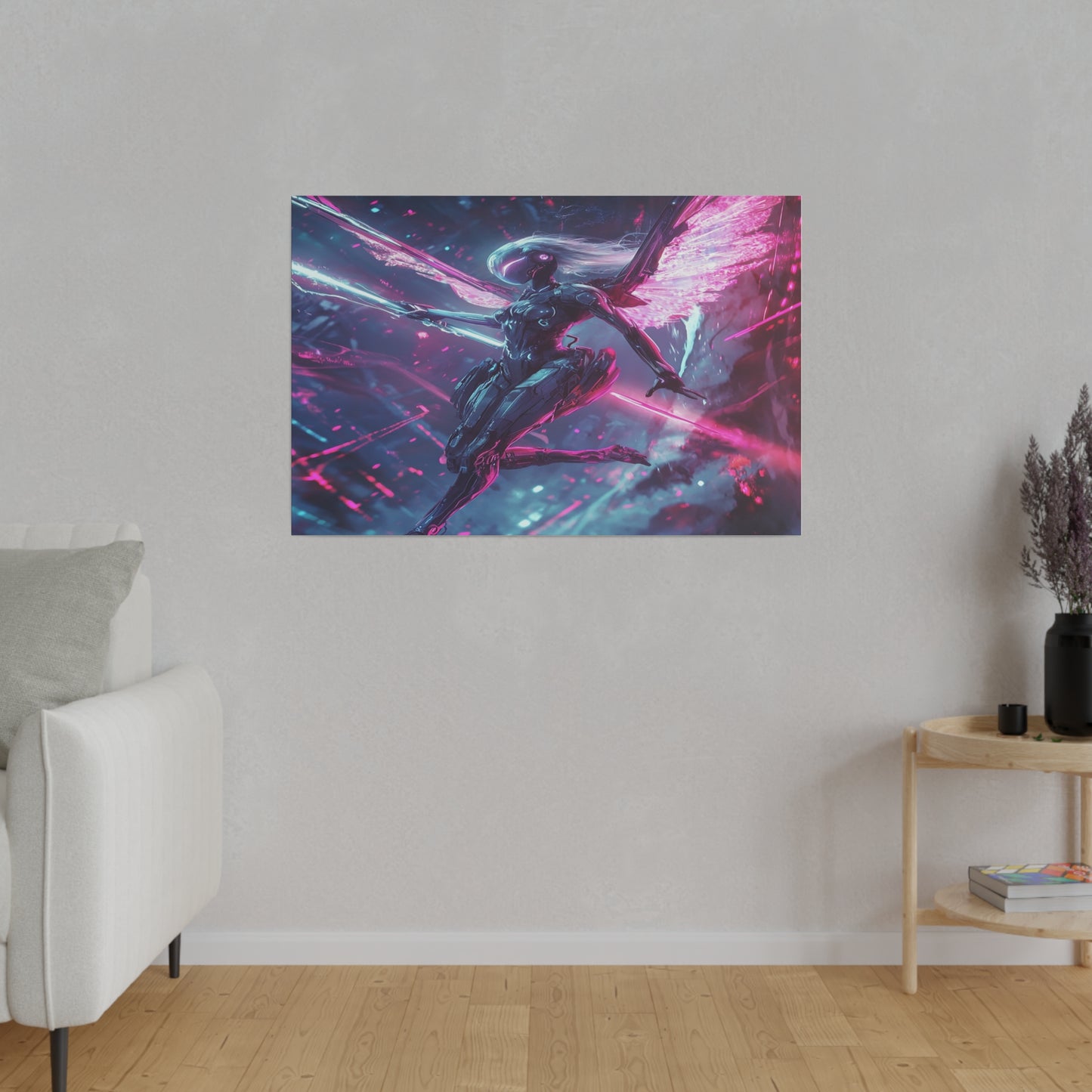 Aetherblade Valkyrie Matte Canvas Prints MysMuse - Premium Matte Canvas Prints from MysMuse - Just $41.99! Shop now at Mysterious Muse