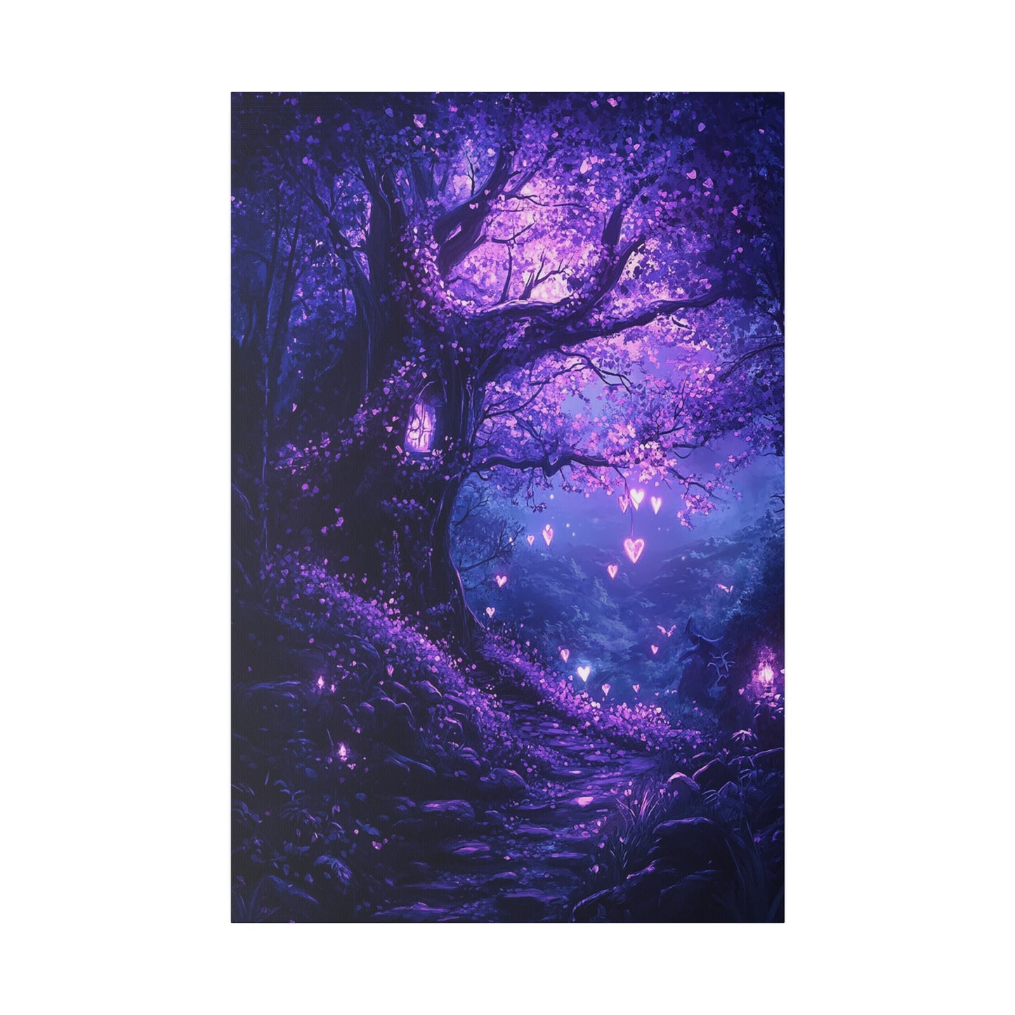 Luminary Hearts Path Matte Canvas Prints MysMuse - Premium Matte Canvas Prints from MysMuse - Just $41.99! Shop now at Mysterious Muse