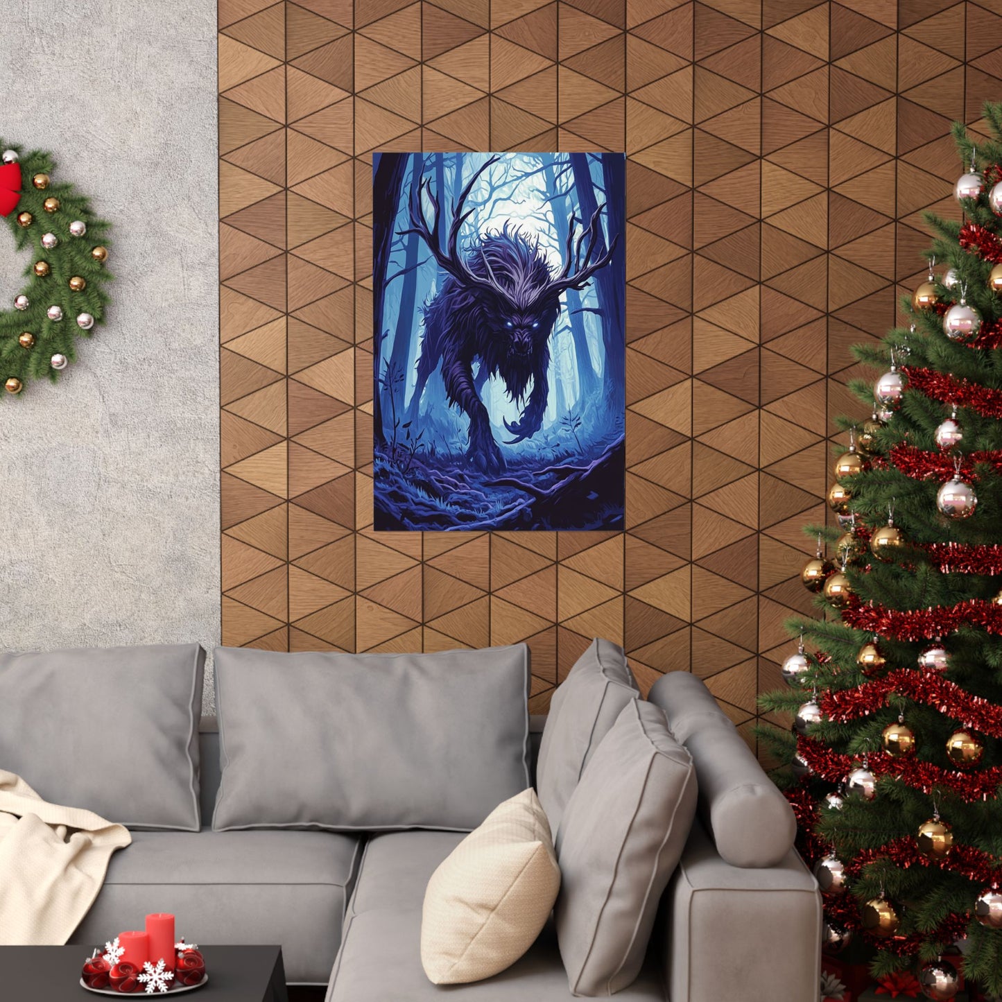 Ebonwood Shadowbeast Matte Vertical Posters MysMuse. - Premium Matte Vertical Posters from MysMuse - Just $16.95! Shop now at Mysterious Muse