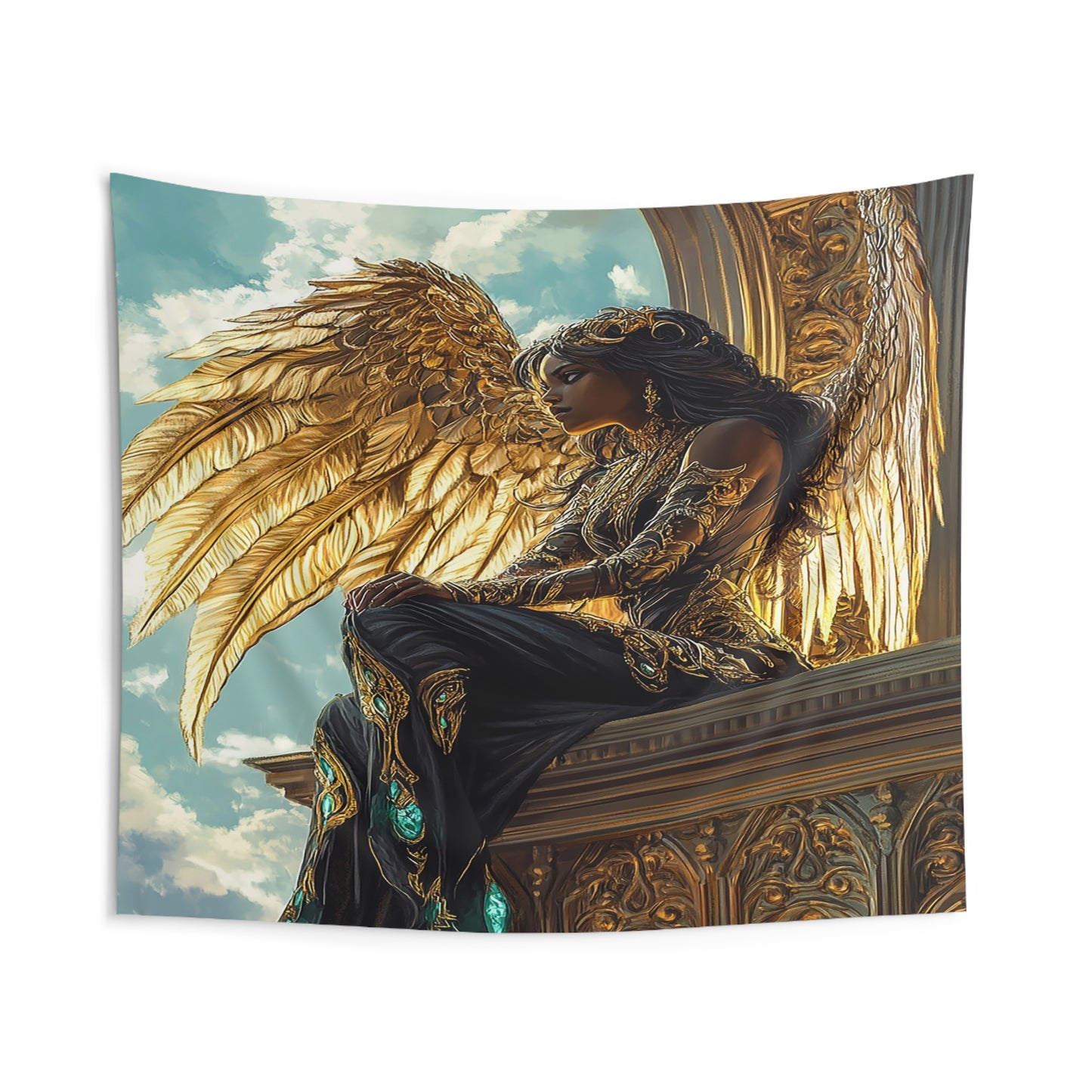 Aurethiel Sunwing Decorative Wall Tapestry MysMuse - Premium Decorative Wall Tapestry from MysMuse - Just $26.99! Shop now at Mysterious Muse