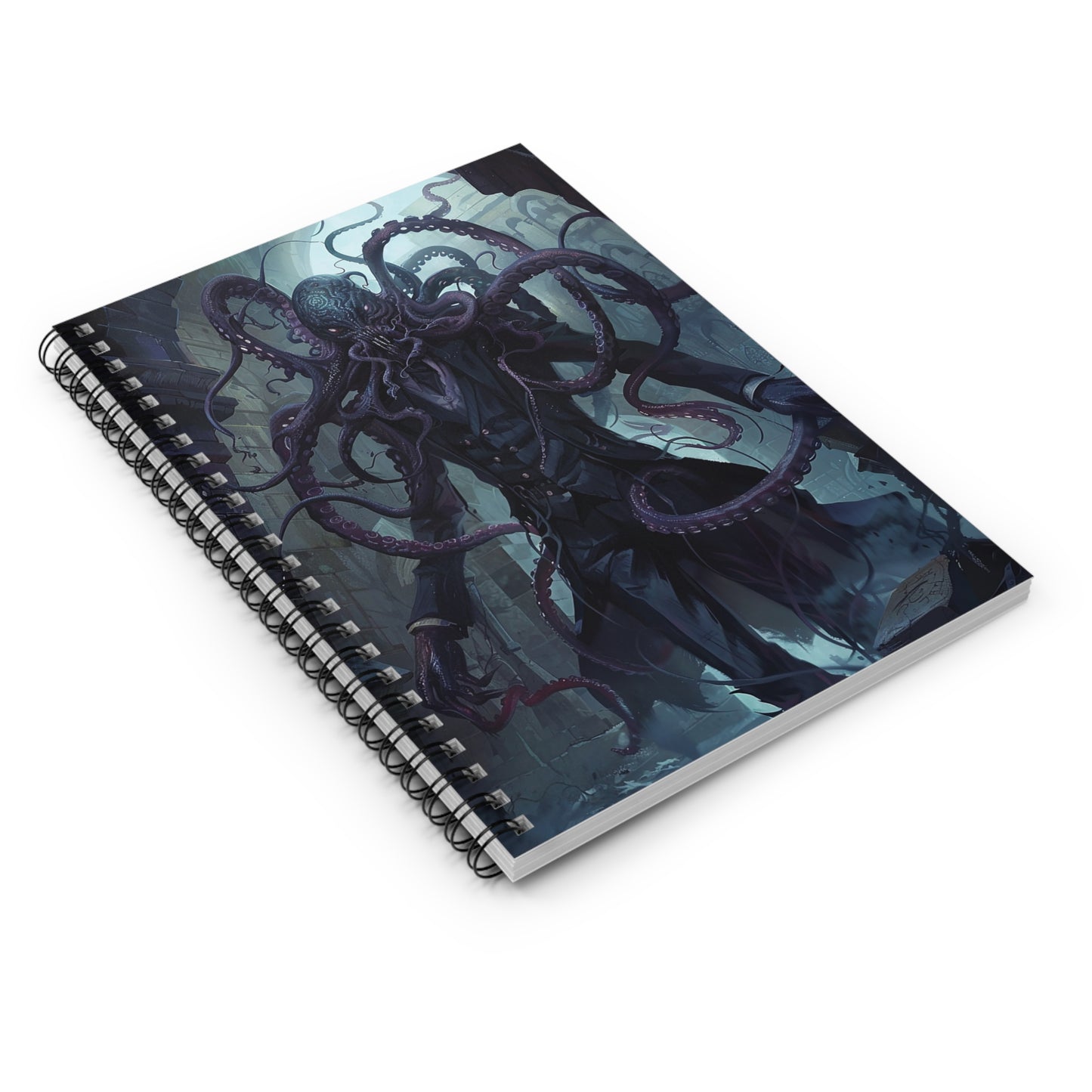 Mindflayer Tyrant Spiral Notebook MysMuse - Premium Spiral Notebook from MysMuse - Just $14.99! Shop now at Mysterious Muse