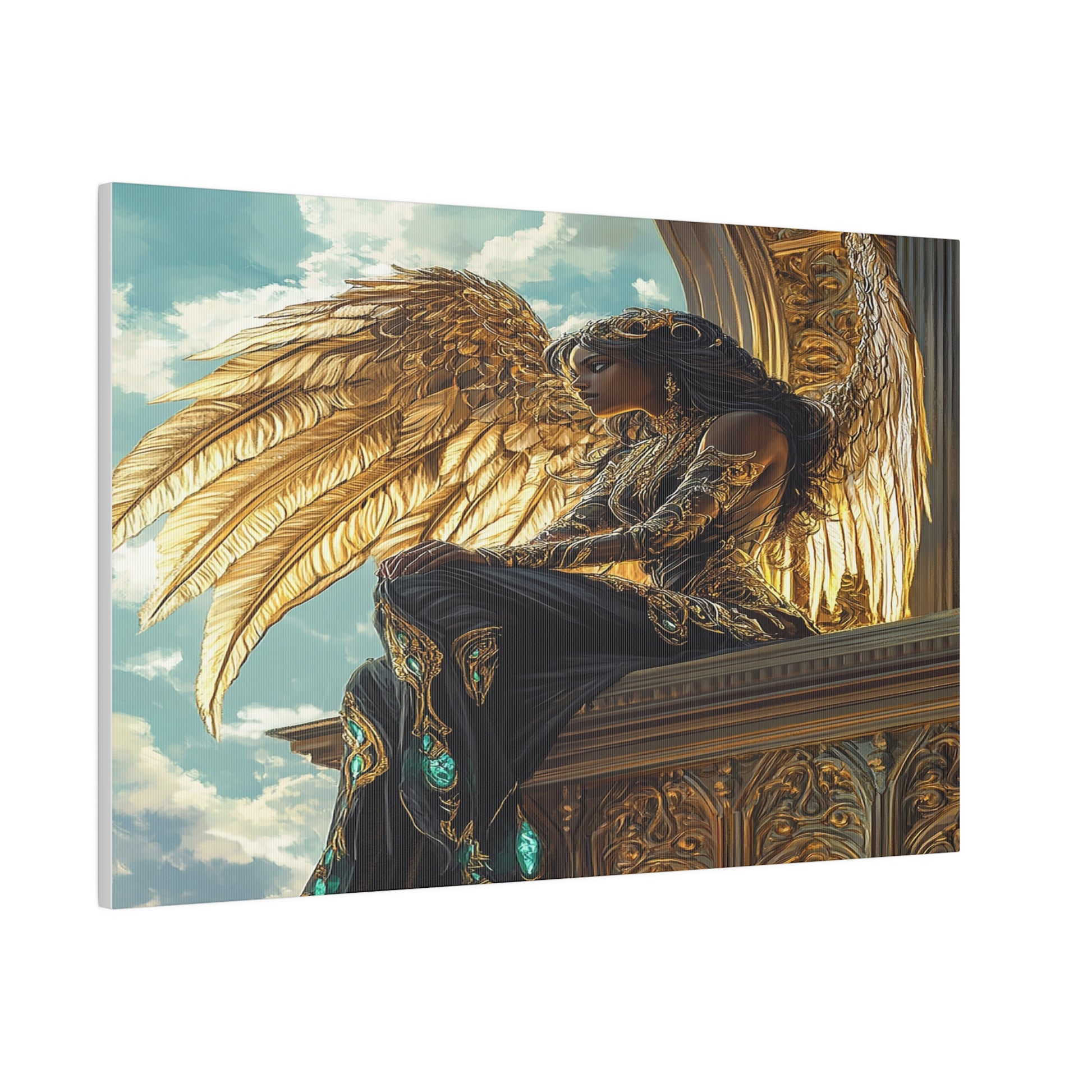 Aurethiel Sunwing Matte Canvas Prints MysMuse - Premium Matte Canvas Prints from MysMuse - Just $41.99! Shop now at Mysterious Muse