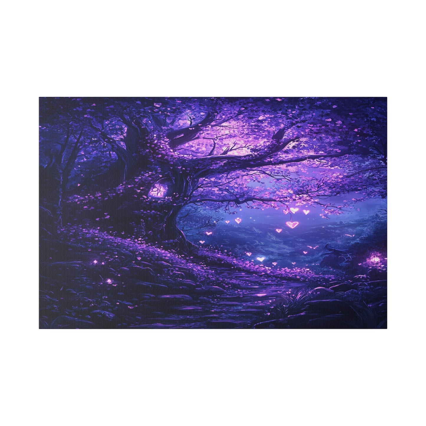 Luminary Hearts Path Matte Canvas Prints MysMuse - Premium Matte Canvas Prints from MysMuse - Just $41.99! Shop now at Mysterious Muse