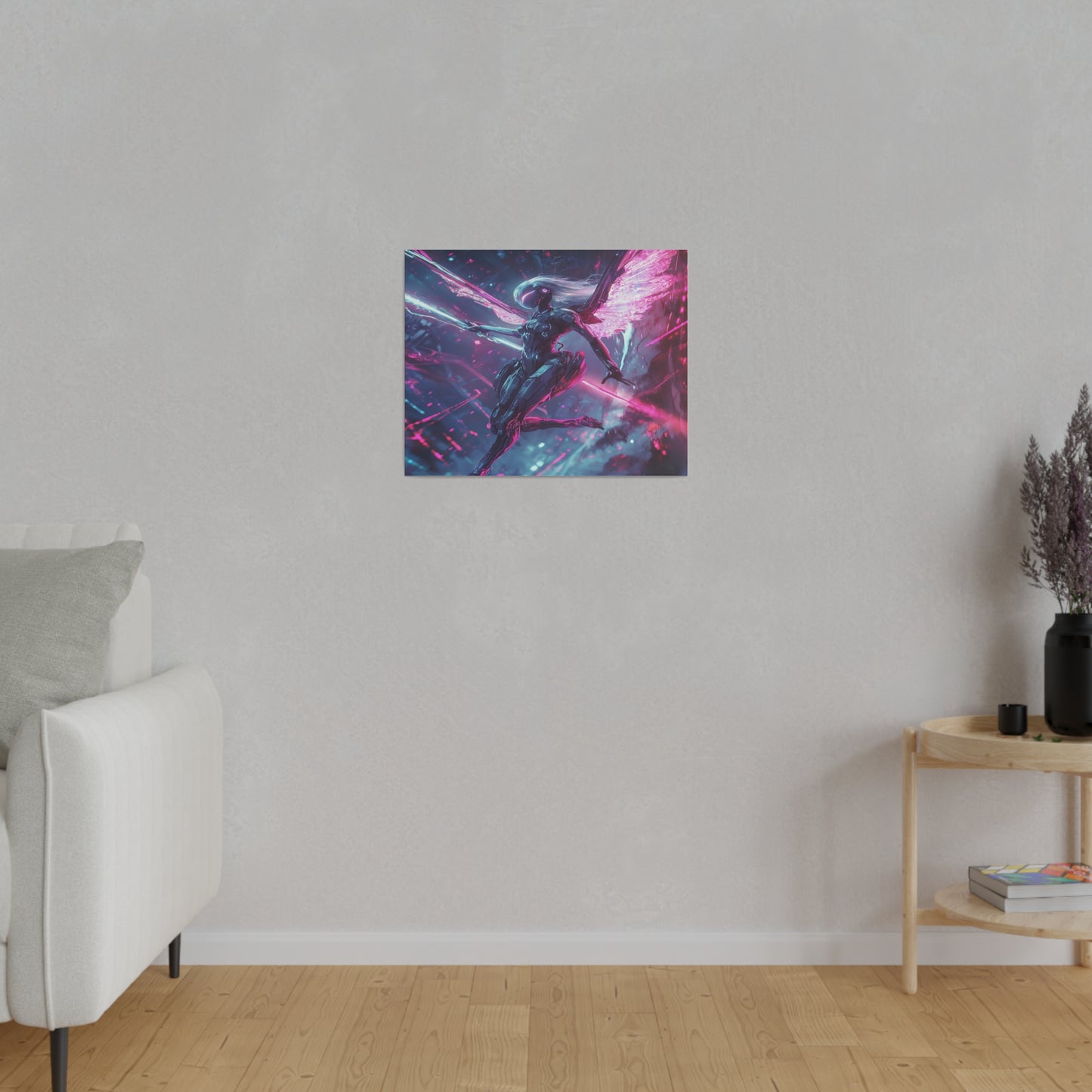 Aetherblade Valkyrie Matte Canvas Prints MysMuse - Premium Matte Canvas Prints from MysMuse - Just $41.99! Shop now at Mysterious Muse