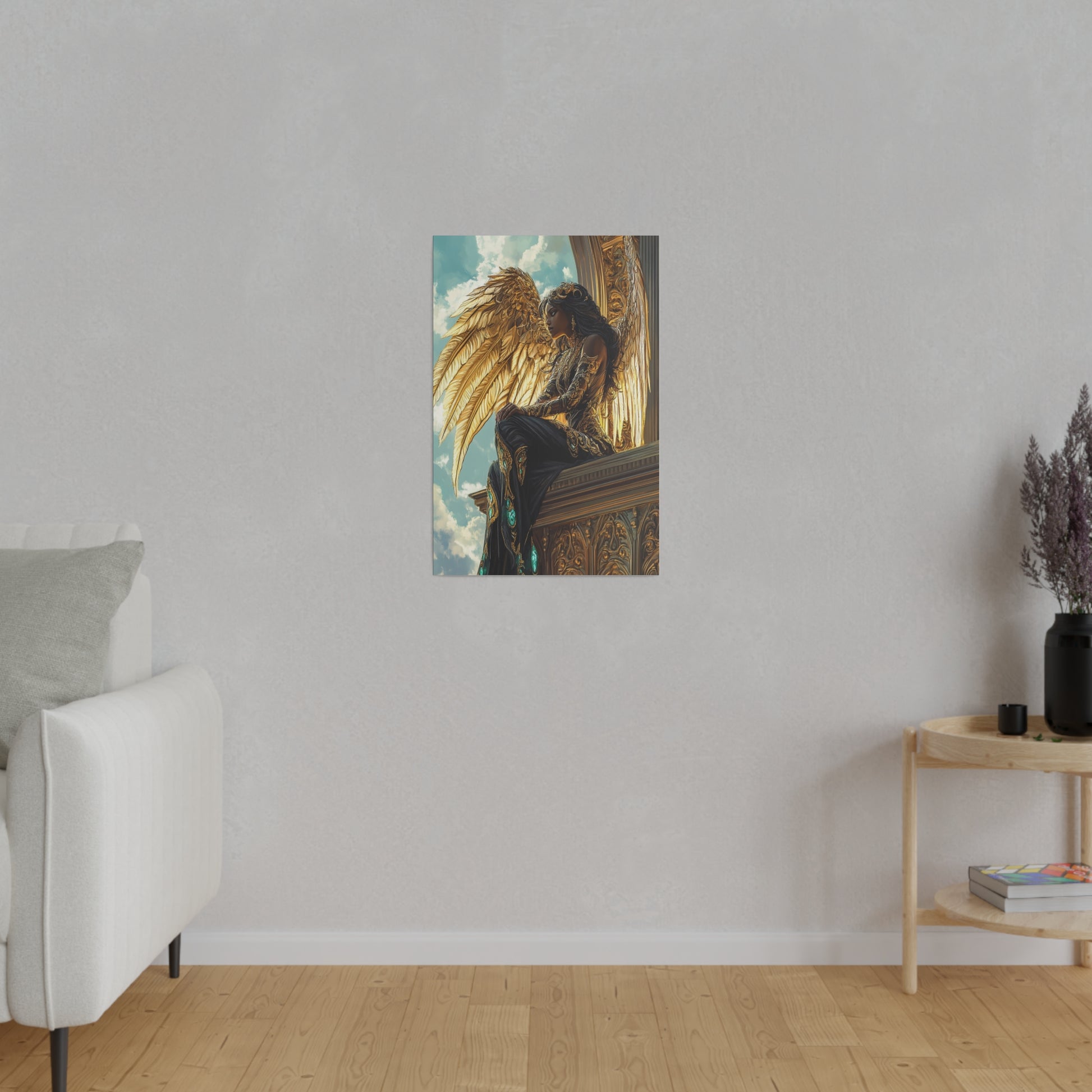 Aurethiel Sunwing Matte Canvas Prints MysMuse - Premium Matte Canvas Prints from MysMuse - Just $41.99! Shop now at Mysterious Muse