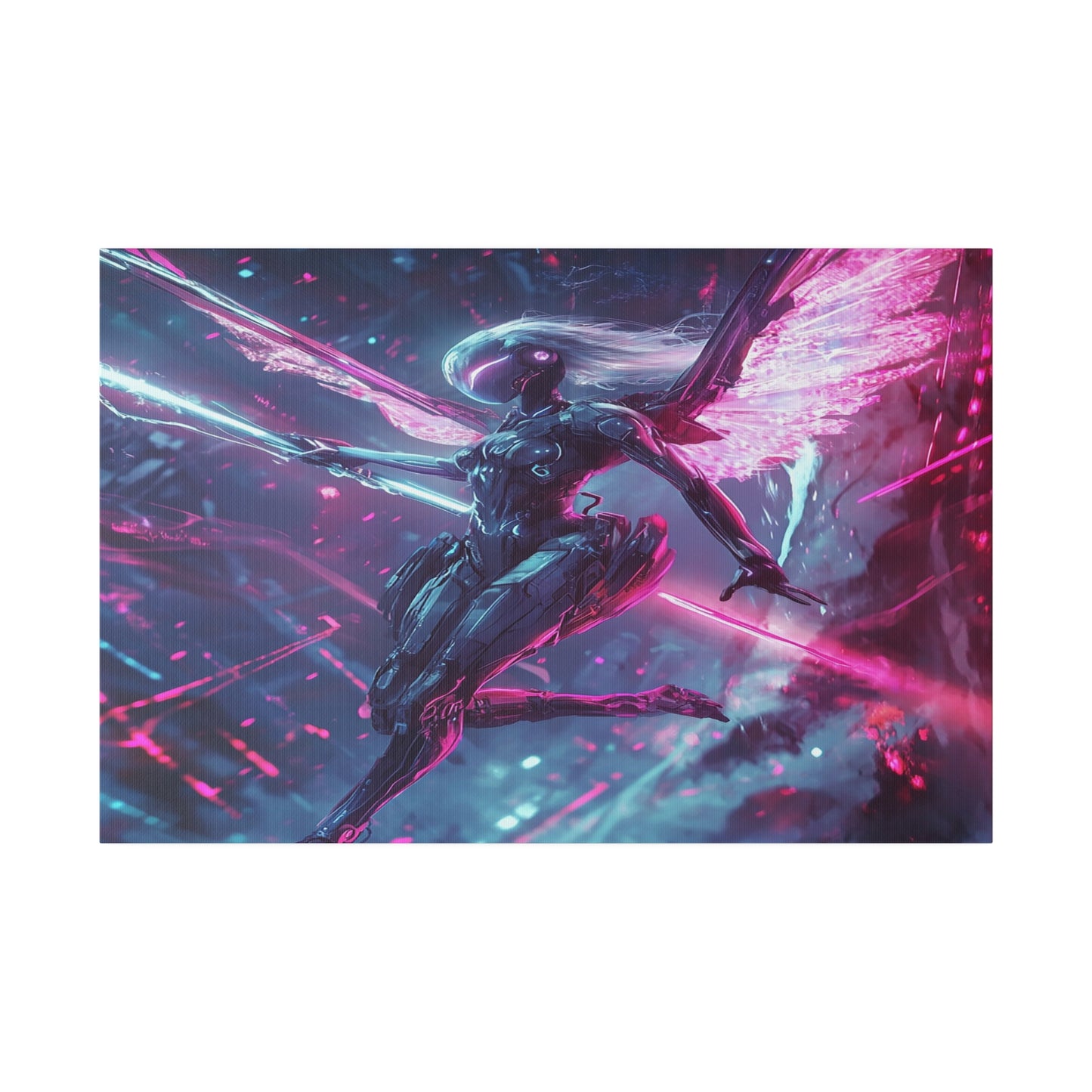 Aetherblade Valkyrie Matte Canvas Prints MysMuse - Premium Matte Canvas Prints from MysMuse - Just $41.99! Shop now at Mysterious Muse