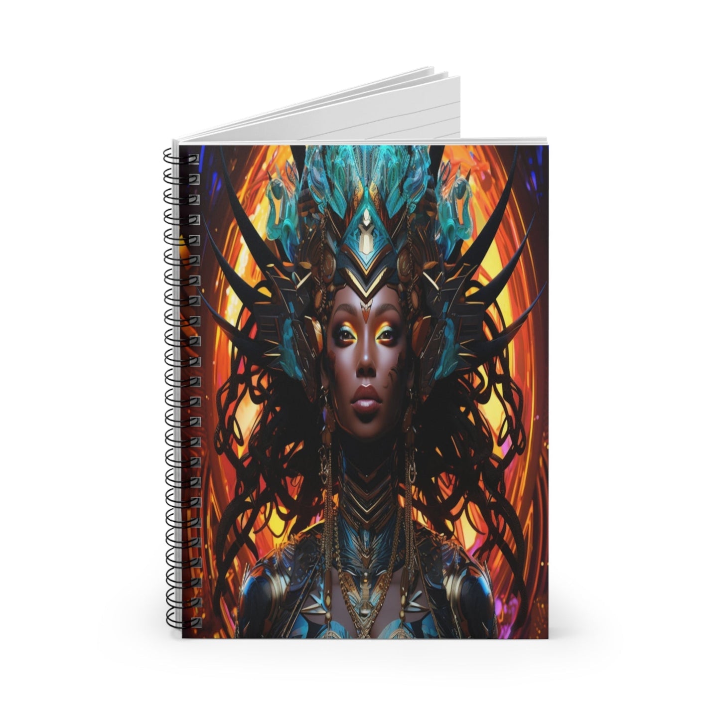 Astral Twilight Empress Spiral Notebook MysMuse - Premium Spiral Notebook from MysMuse - Just $14.99! Shop now at Mysterious Muse