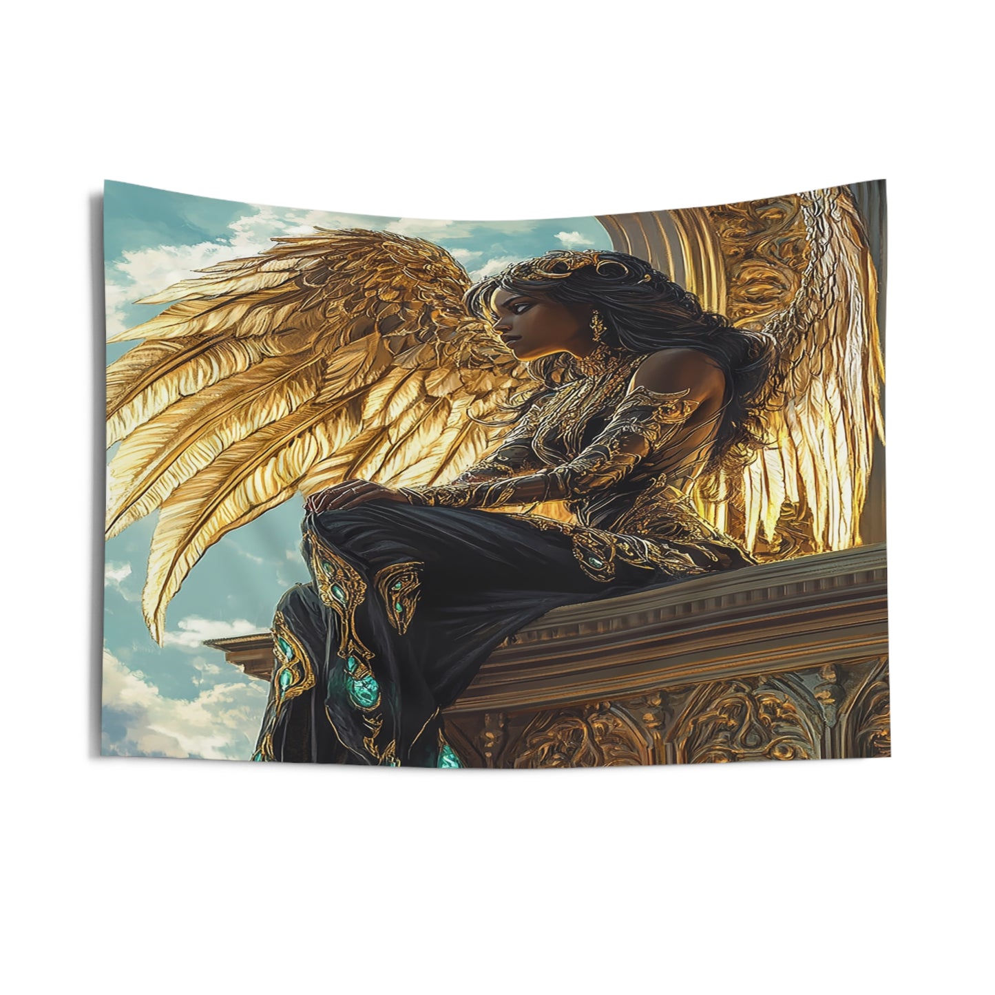 Aurethiel Sunwing Decorative Wall Tapestry MysMuse - Premium Decorative Wall Tapestry from MysMuse - Just $26.99! Shop now at Mysterious Muse