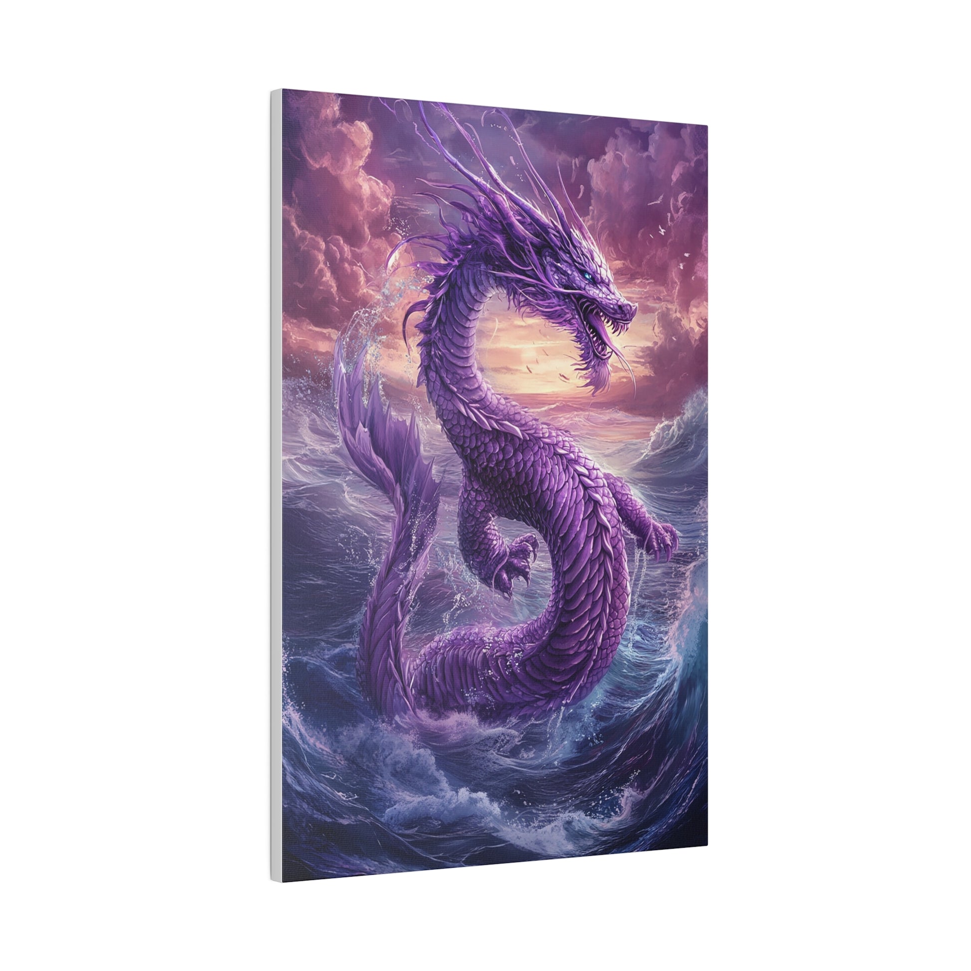 Stormcrest Leviathan Matte Canvas Prints MysMuse - Premium Matte Canvas Prints from MysMuse - Just $41.99! Shop now at Mysterious Muse