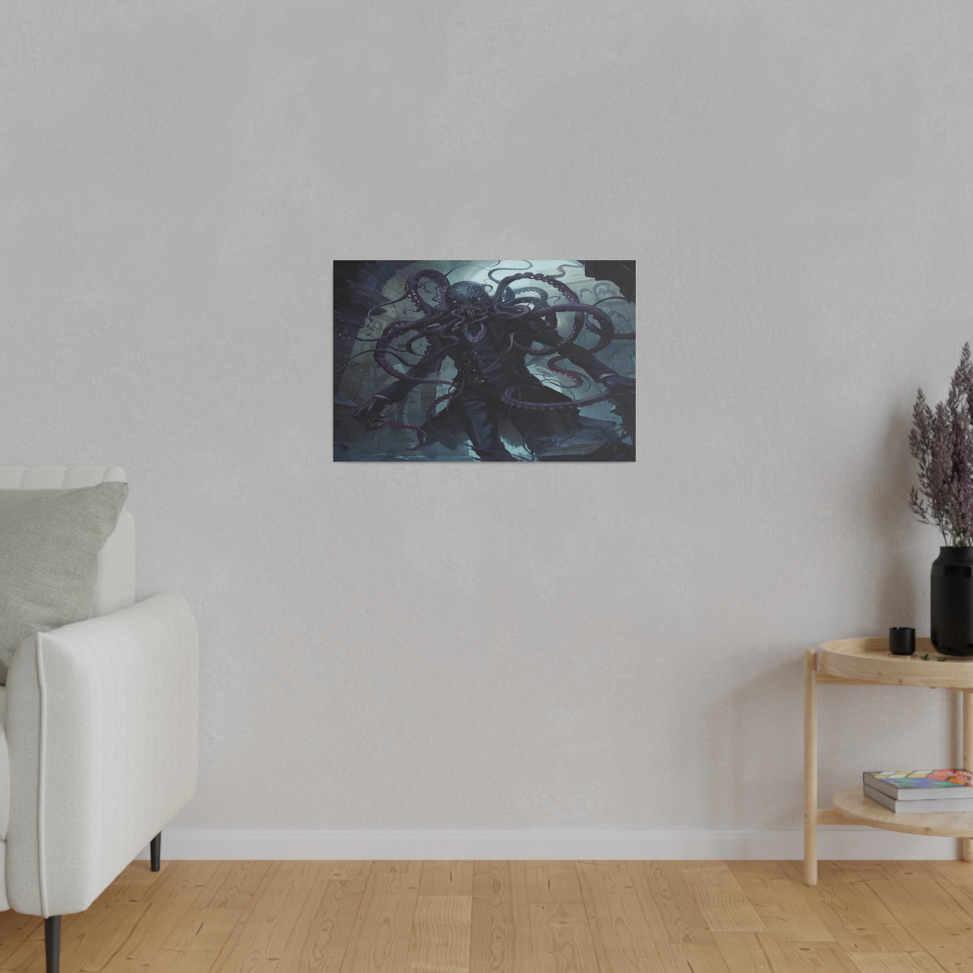 Mindflayer Tyrant Matte Canvas Prints MysMuse - Premium Matte Canvas Prints from MysMuse - Just $41.99! Shop now at Mysterious Muse