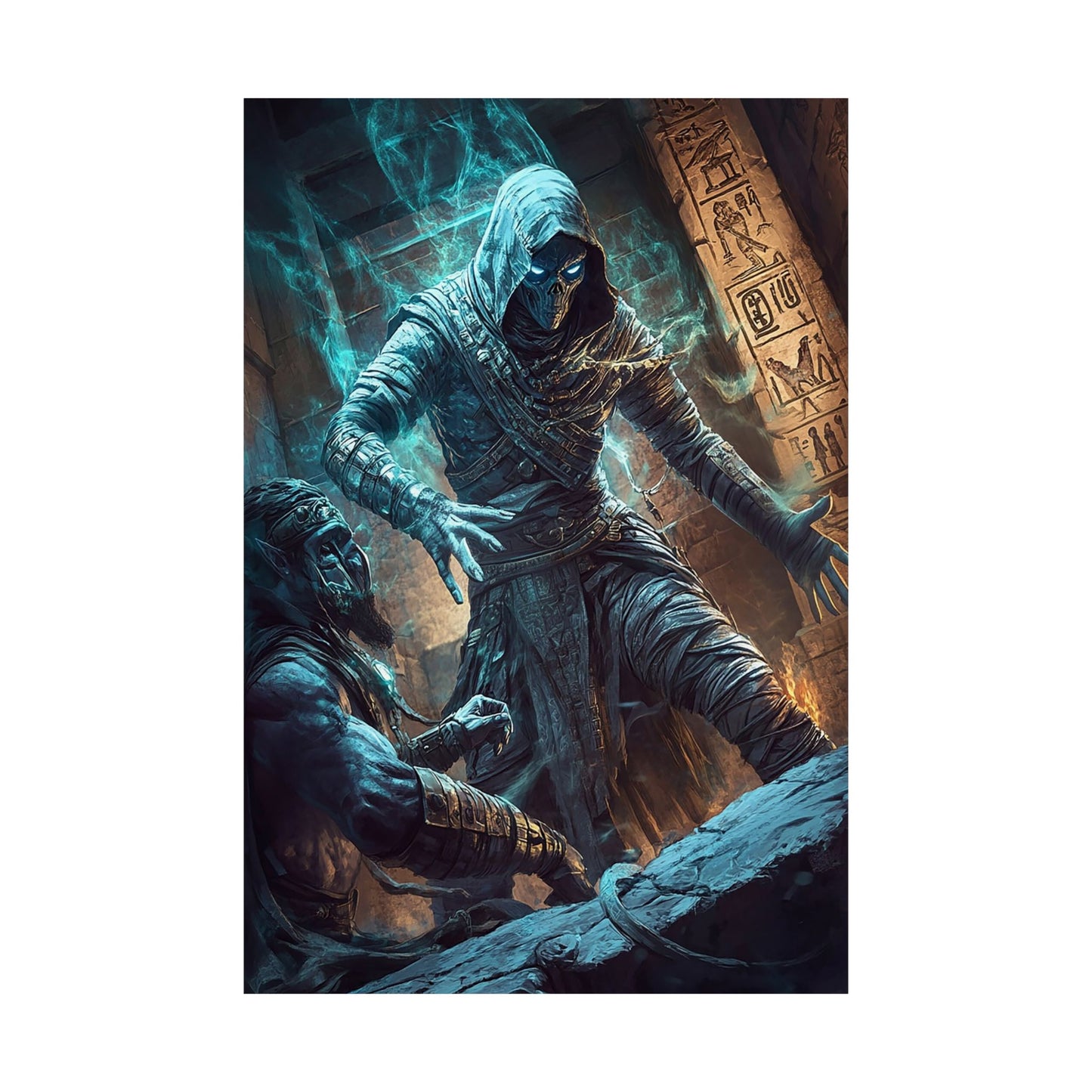 Zareth the Undying Matte Vertical Posters MysMuse. - Premium Matte Vertical Posters from MysMuse - Just $16.95! Shop now at Mysterious Muse