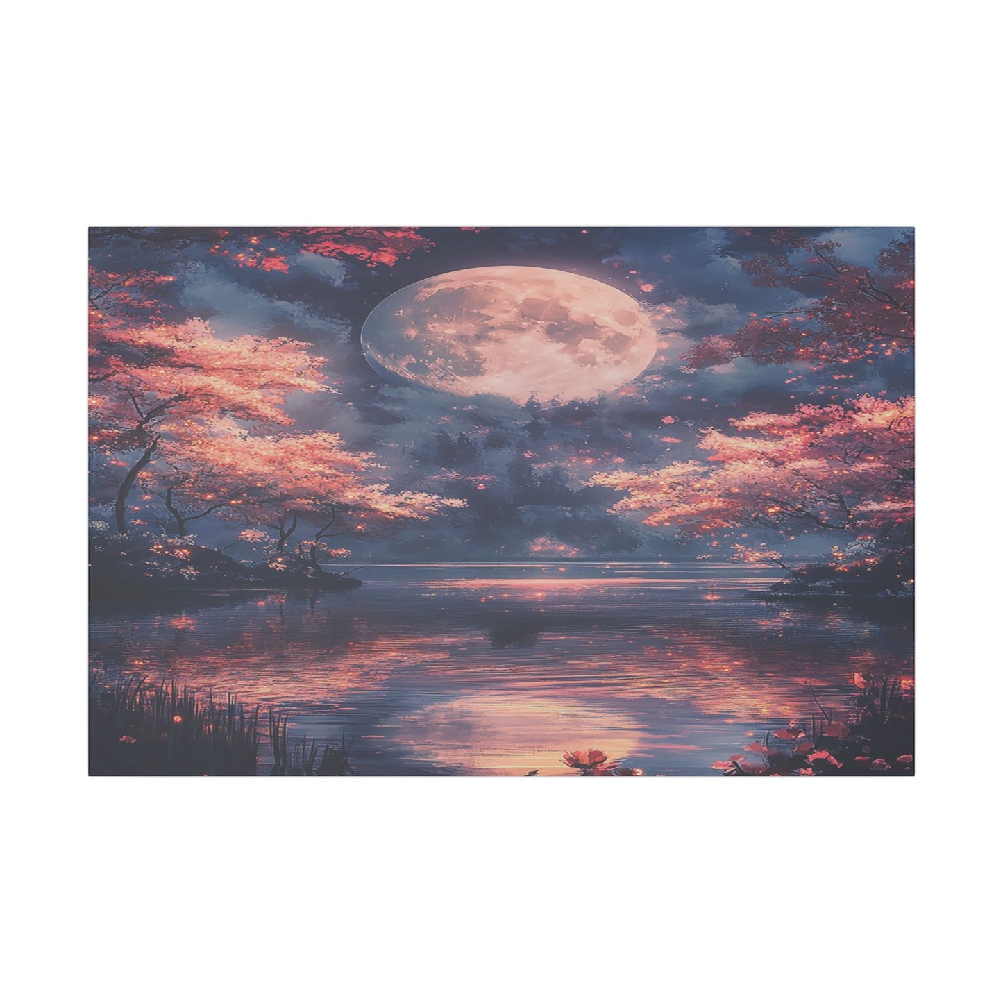 Celestial Reflections Matte Canvas Prints MysMuse - Premium Matte Canvas Prints from MysMuse - Just $41.99! Shop now at Mysterious Muse