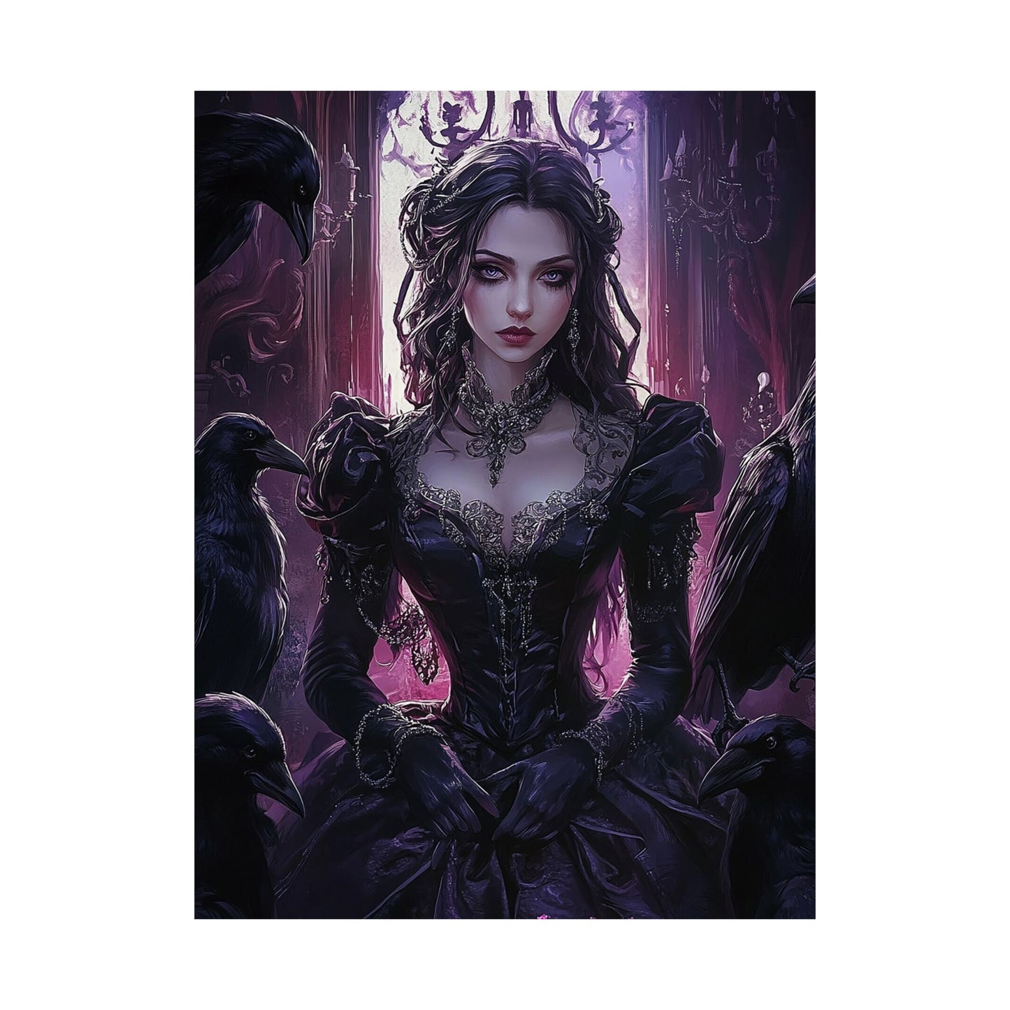 Ravenna Nocturne Matte Vertical Posters MysMuse. - Premium Matte Vertical Posters from MysMuse - Just $16.95! Shop now at Mysterious Muse