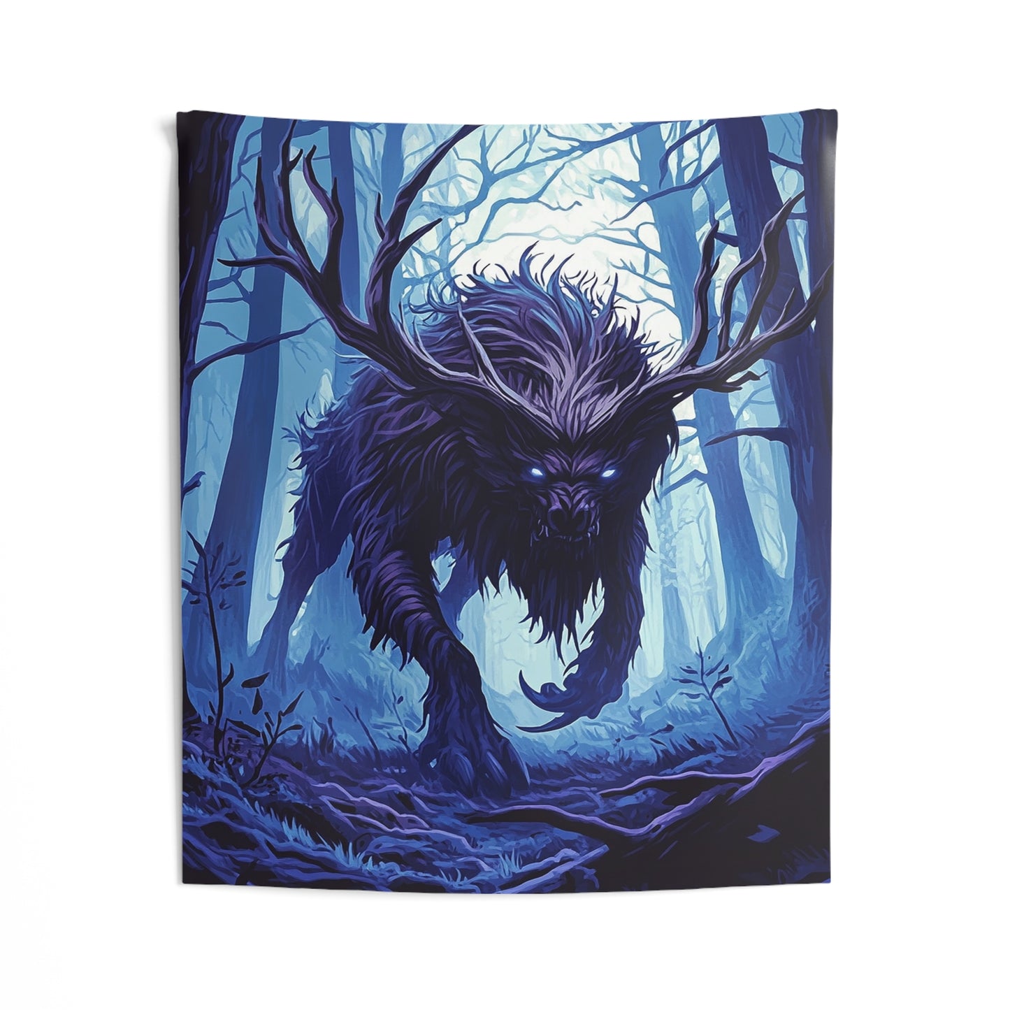 Ebonwood Shadowbeast Decorative Wall Tapestry MysMuse - Premium Decorative Wall Tapestry from MysMuse - Just $26.99! Shop now at Mysterious Muse