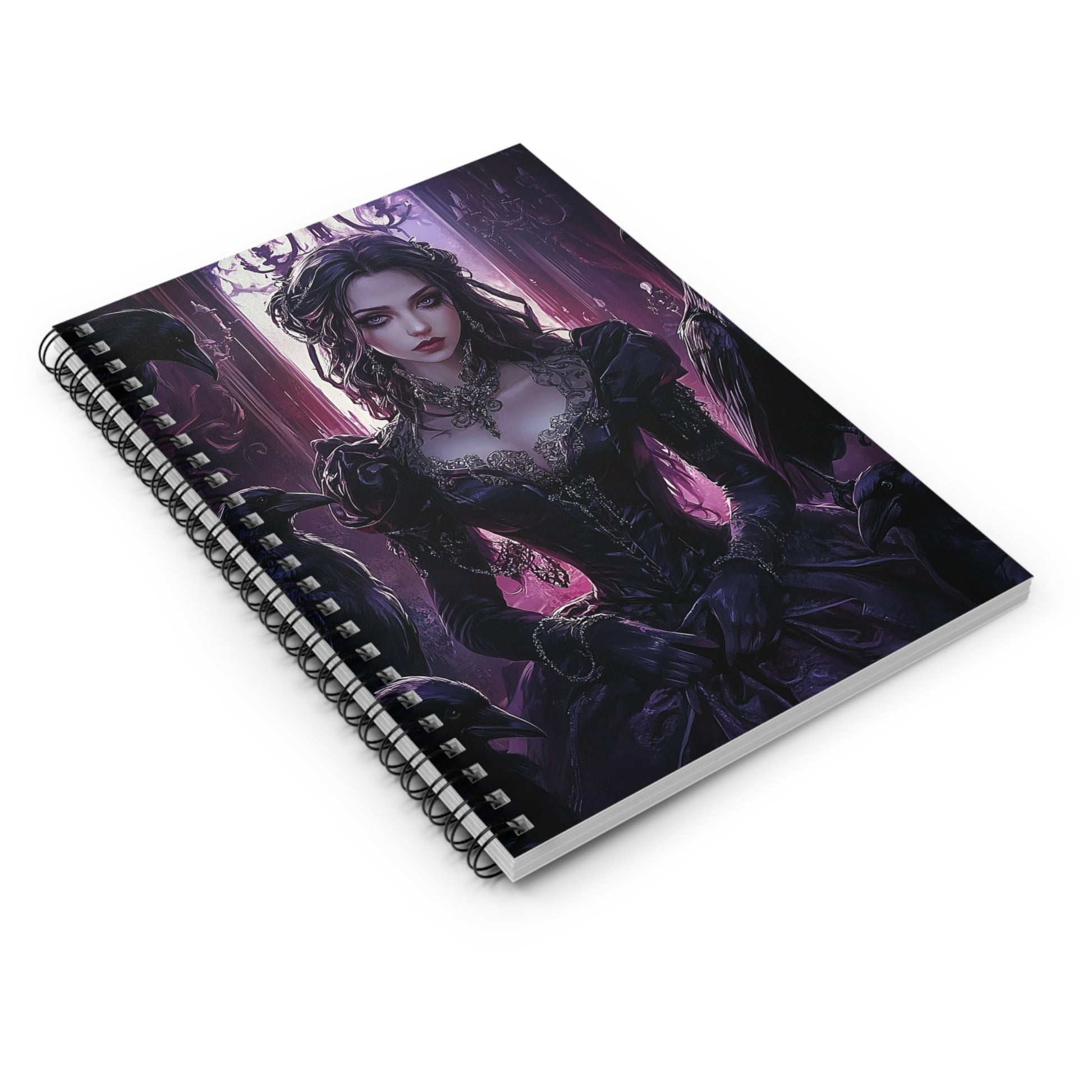 Ravenna Nocturne Spiral Notebook MysMuse - Premium Spiral Notebook from MysMuse - Just $14.99! Shop now at Mysterious Muse