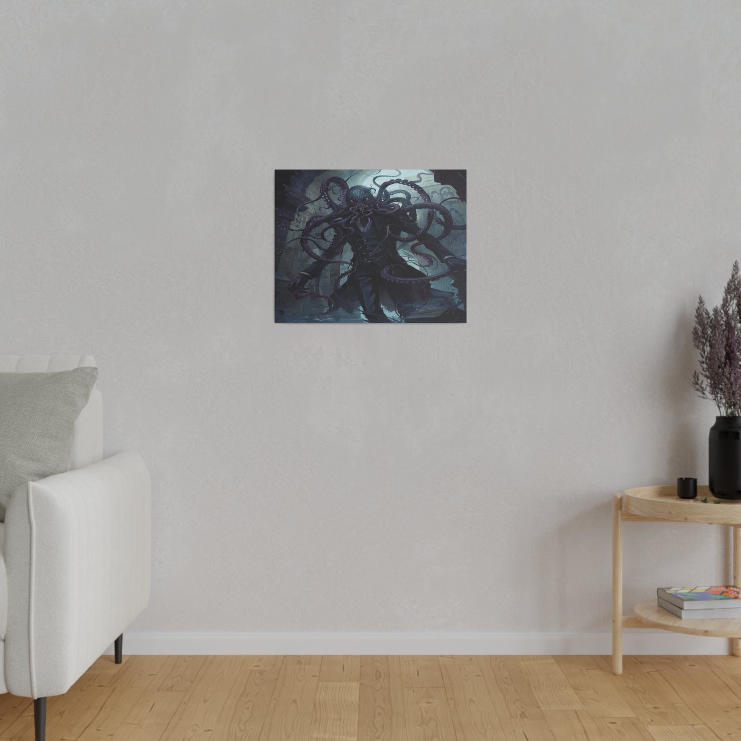 Mindflayer Tyrant Matte Canvas Prints MysMuse - Premium Matte Canvas Prints from MysMuse - Just $41.99! Shop now at Mysterious Muse