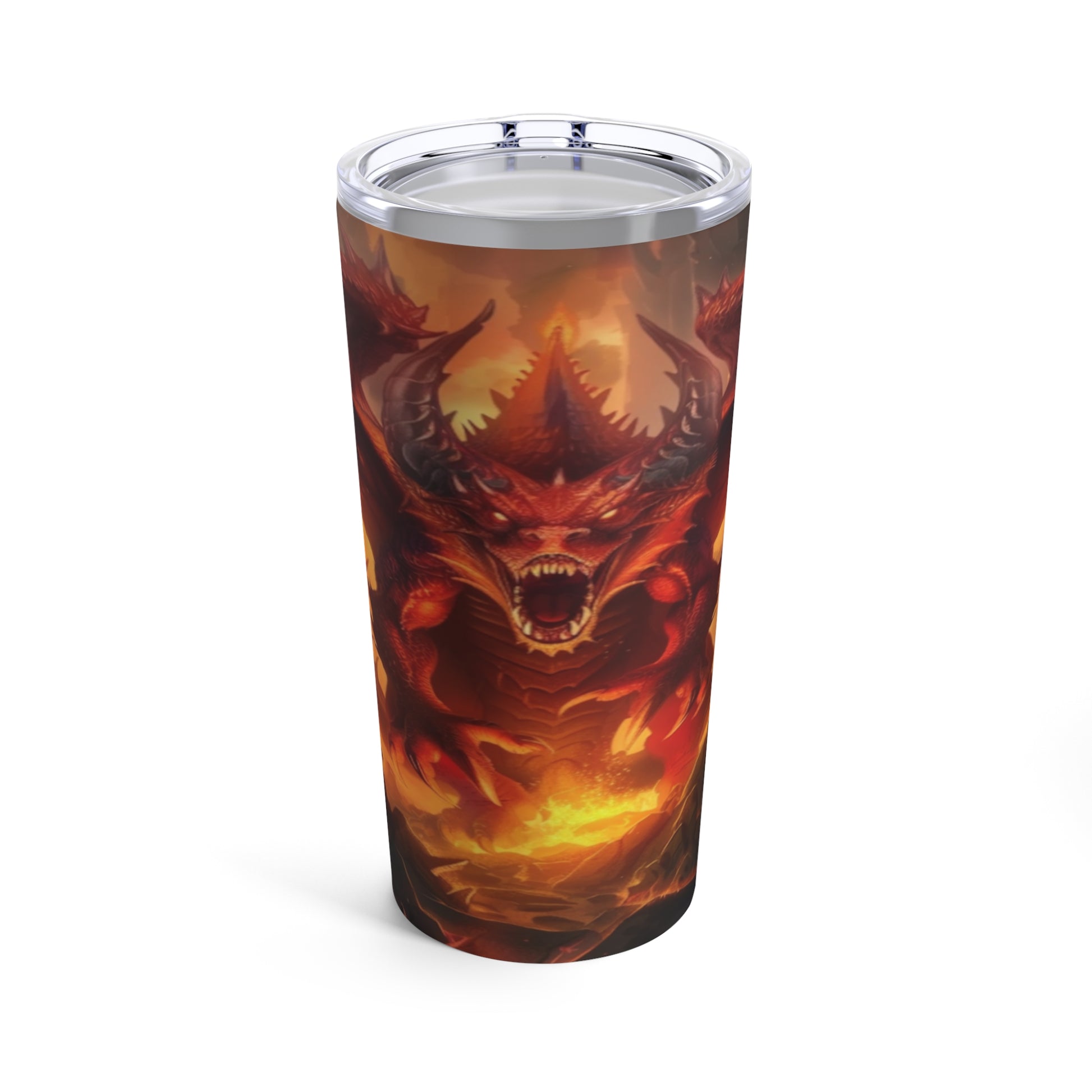 Dragon’s Inferno Steel Tumbler Drinkware MysMuse - Premium Tumbler from MysMuse - Just $37.95! Shop now at Mysterious Muse