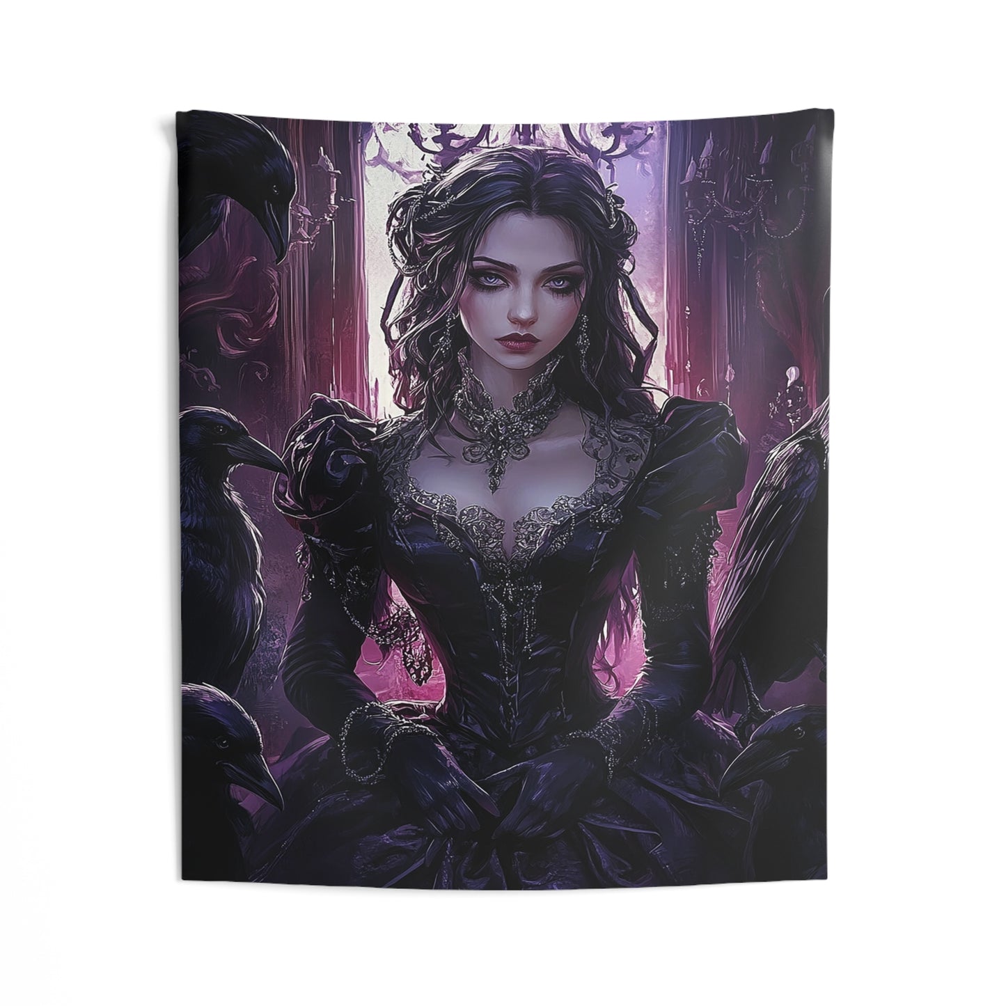 Ravenna Nocturne Decorative Wall Tapestry MysMuse - Premium Decorative Wall Tapestry from MysMuse - Just $26.99! Shop now at Mysterious Muse