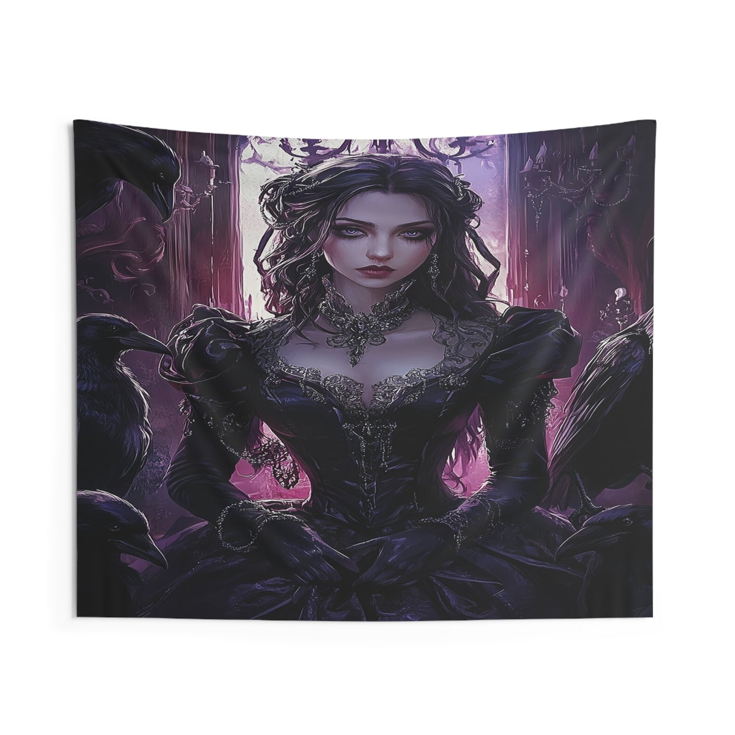 Ravenna Nocturne Decorative Wall Tapestry MysMuse - Premium Decorative Wall Tapestry from MysMuse - Just $26.99! Shop now at Mysterious Muse