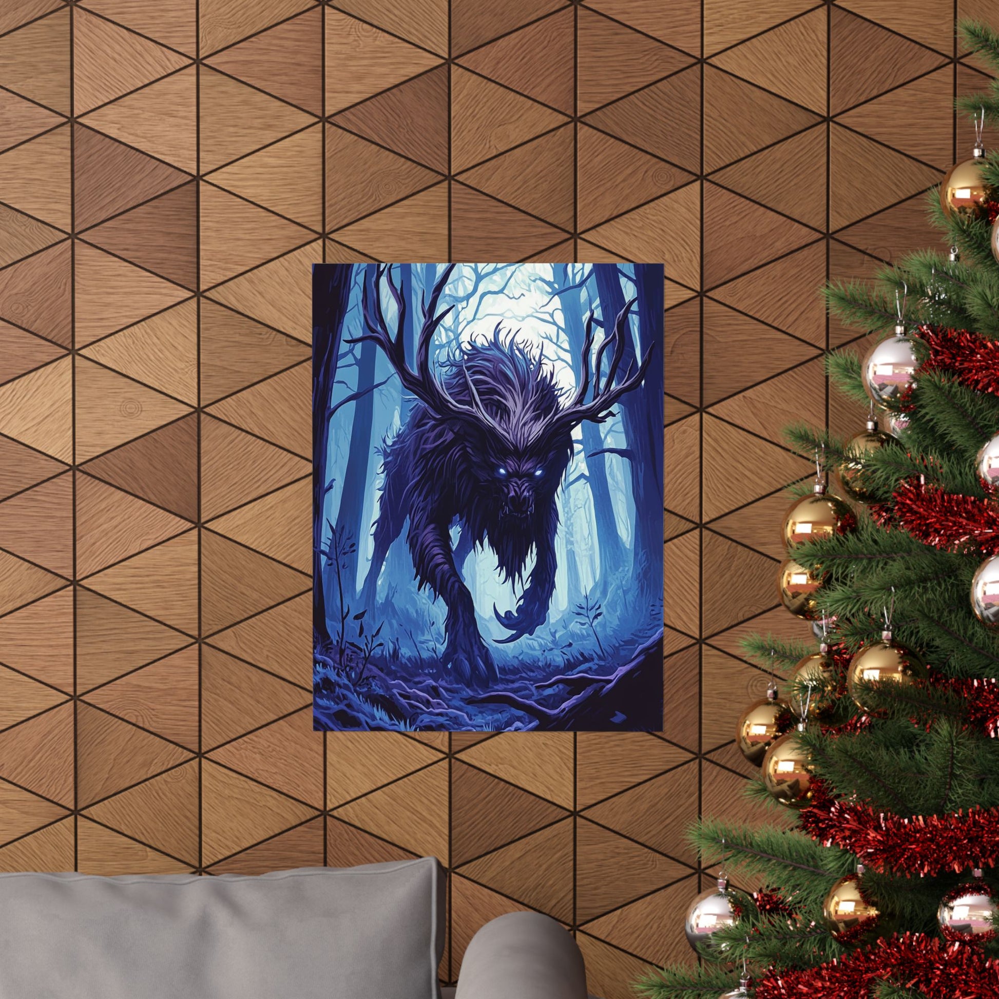 Ebonwood Shadowbeast Matte Vertical Posters MysMuse. - Premium Matte Vertical Posters from MysMuse - Just $16.95! Shop now at Mysterious Muse