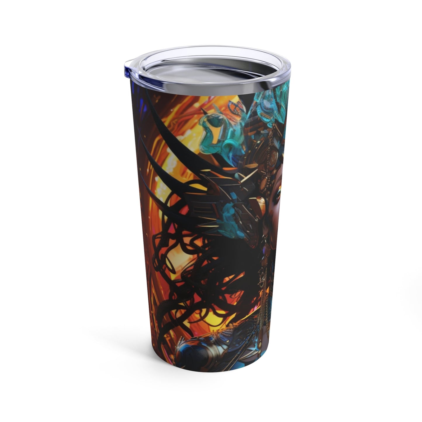 Ebony Empress Steel Tumbler MysMuse - Premium Tumbler from MysMuse - Just $37.75! Shop now at Mysterious Muse