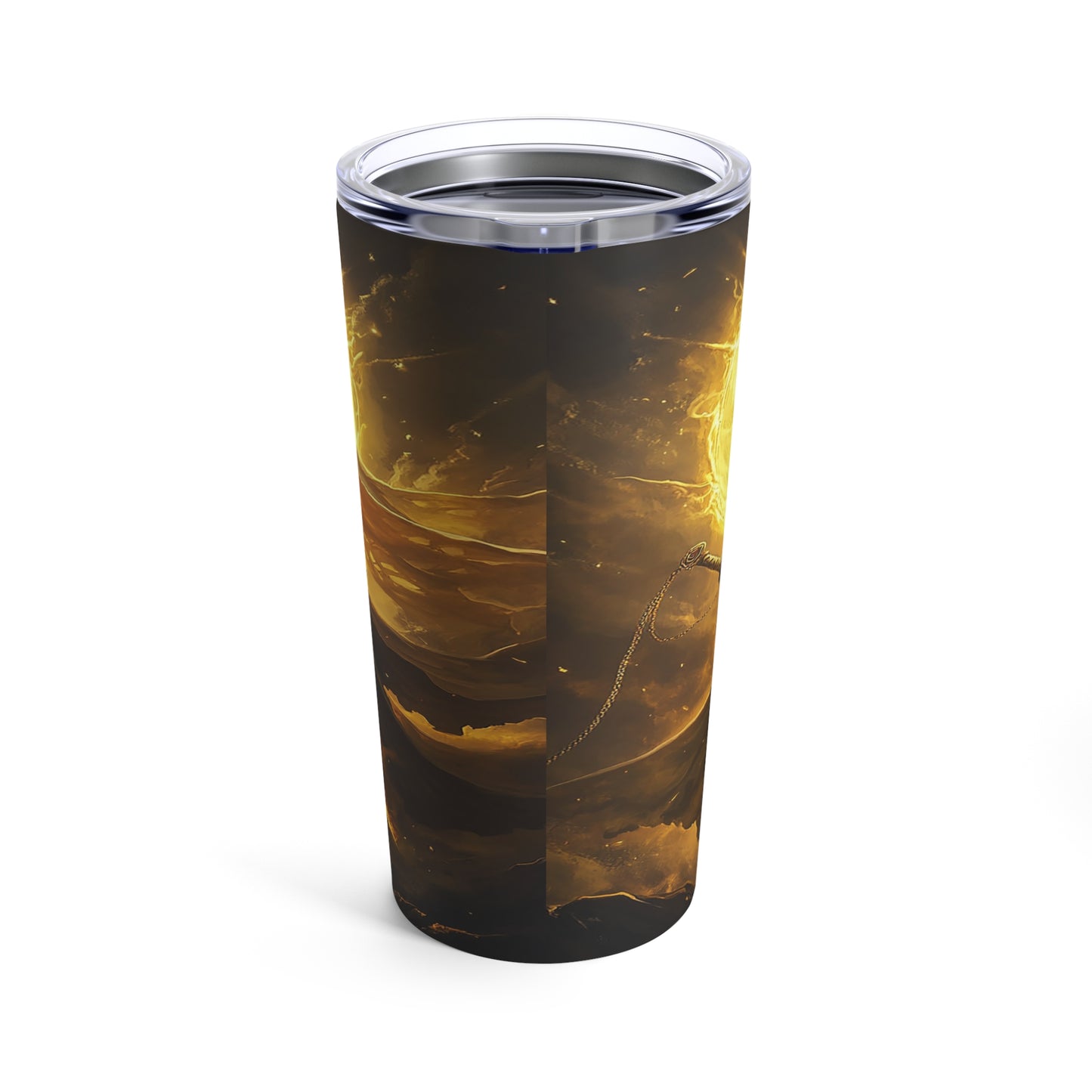 Golden Light Champion Steel Tumbler Drinkware MysMuse - Premium Tumbler from MysMuse - Just $37.95! Shop now at Mysterious Muse