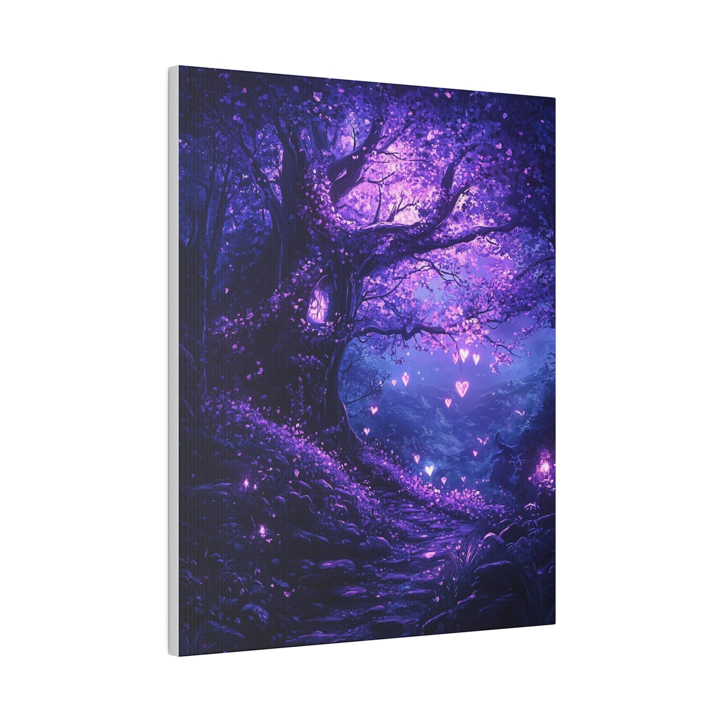 Luminary Hearts Path Matte Canvas Prints MysMuse - Premium Matte Canvas Prints from MysMuse - Just $41.99! Shop now at Mysterious Muse