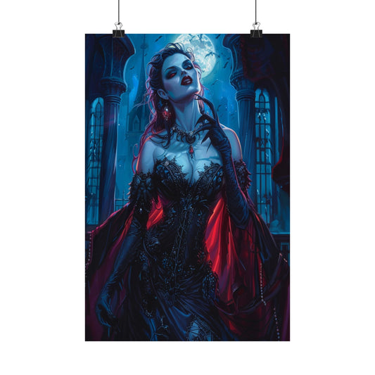 Sanguine Countess Matte Vertical Posters MysMuse. - Premium Matte Vertical Posters from MysMuse - Just $16.95! Shop now at Mysterious Muse