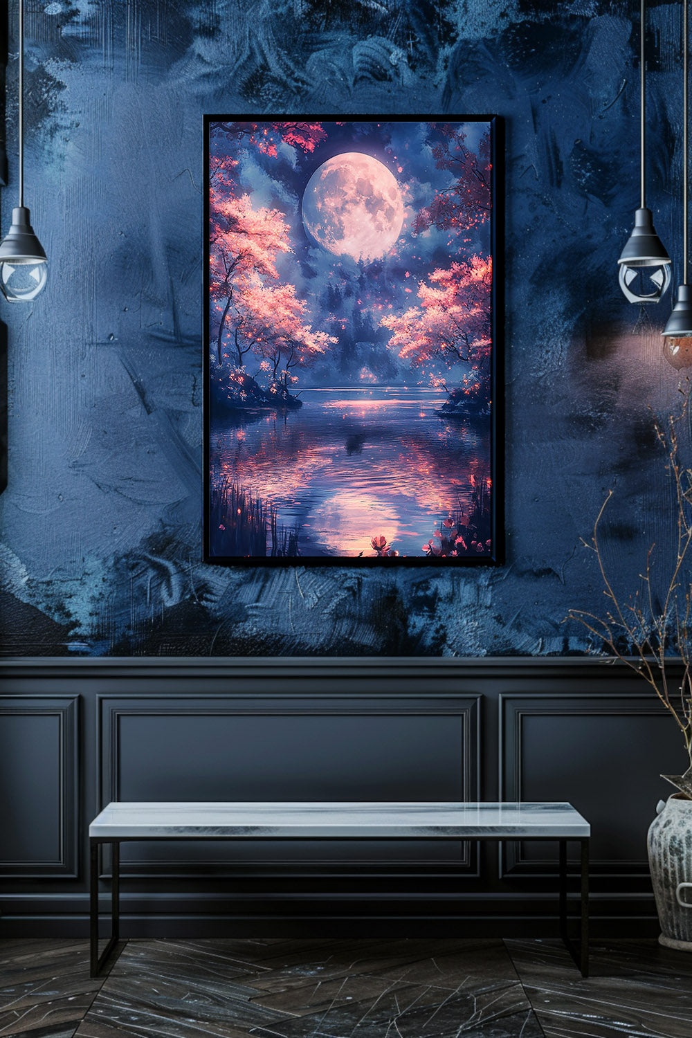 Celestial Reflections Matte Vertical Posters MysMuse - Premium Matte Vertical Posters from MysMuse - Just $16.95! Shop now at Mysterious Muse