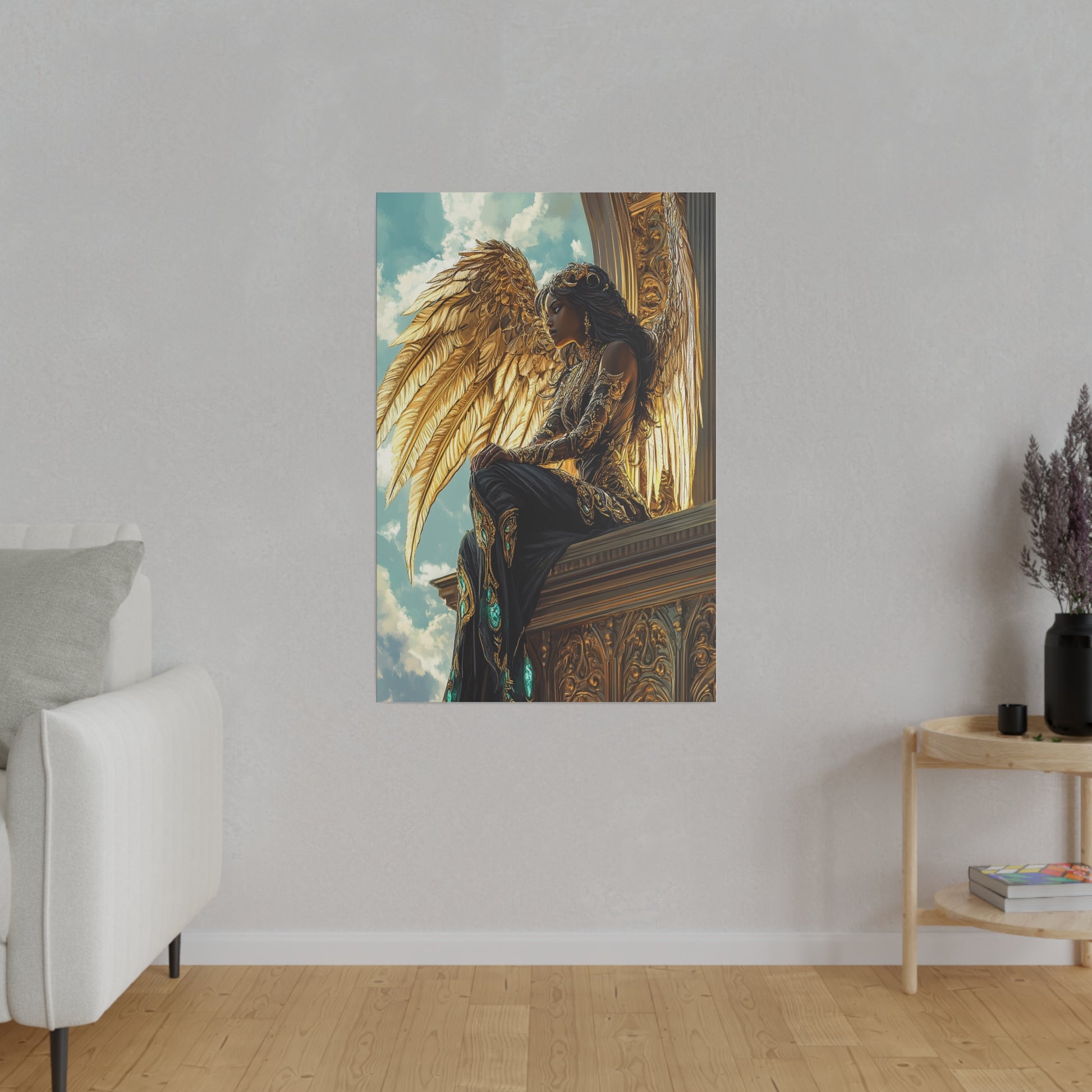 Aurethiel Sunwing Matte Canvas Prints MysMuse - Premium Matte Canvas Prints from MysMuse - Just $41.99! Shop now at Mysterious Muse