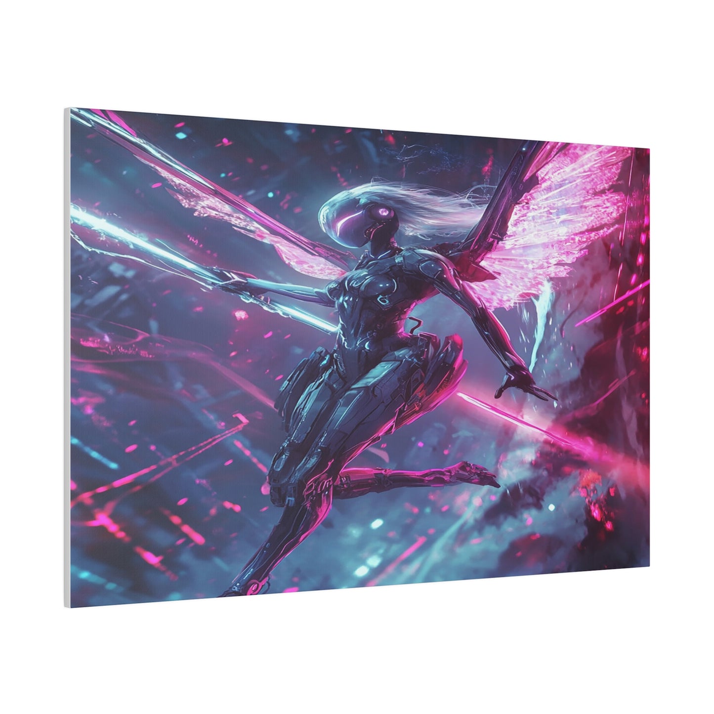 Aetherblade Valkyrie Matte Canvas Prints MysMuse - Premium Matte Canvas Prints from MysMuse - Just $41.99! Shop now at Mysterious Muse