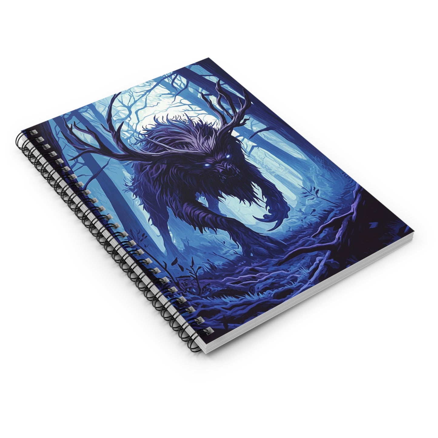 Ebonwood Shadowbeast Spiral Notebook MysMuse - Premium Spiral Notebook from MysMuse - Just $14.99! Shop now at Mysterious Muse