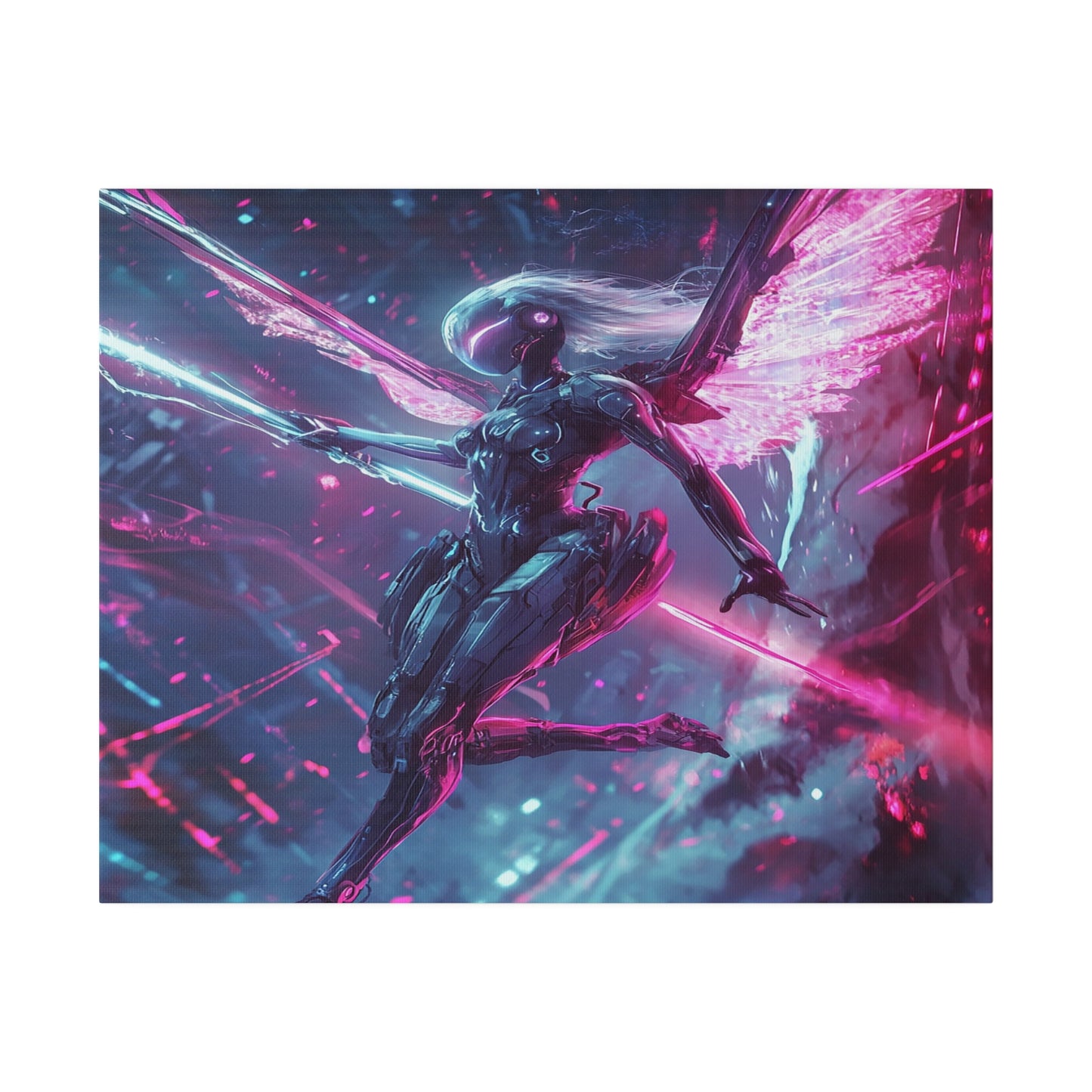 Aetherblade Valkyrie Matte Canvas Prints MysMuse - Premium Matte Canvas Prints from MysMuse - Just $41.99! Shop now at Mysterious Muse