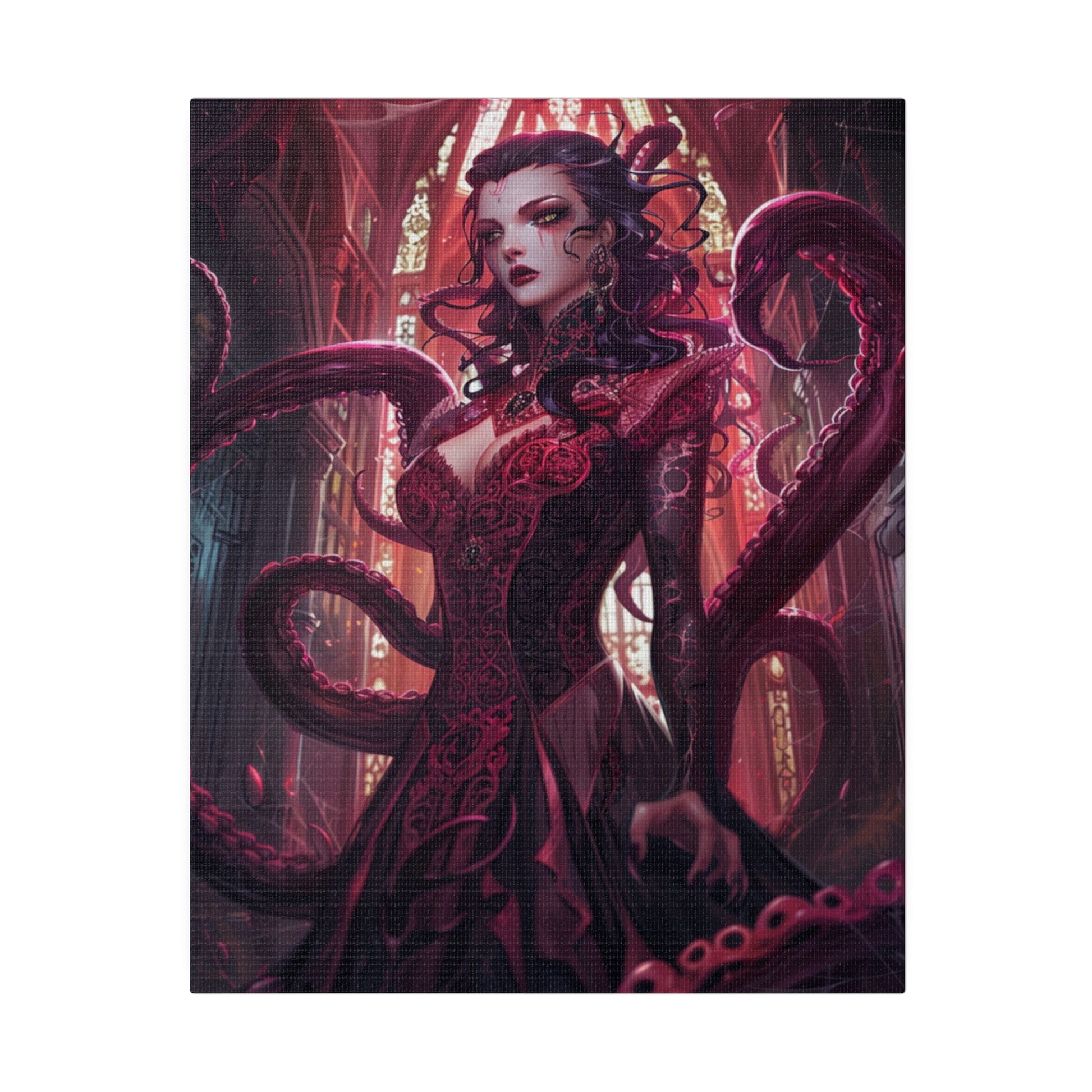 Bloodborne Sorceress Matte Canvas Prints MysMuse - Premium Matte Canvas Prints from MysMuse - Just $27.99! Shop now at Mysterious Muse