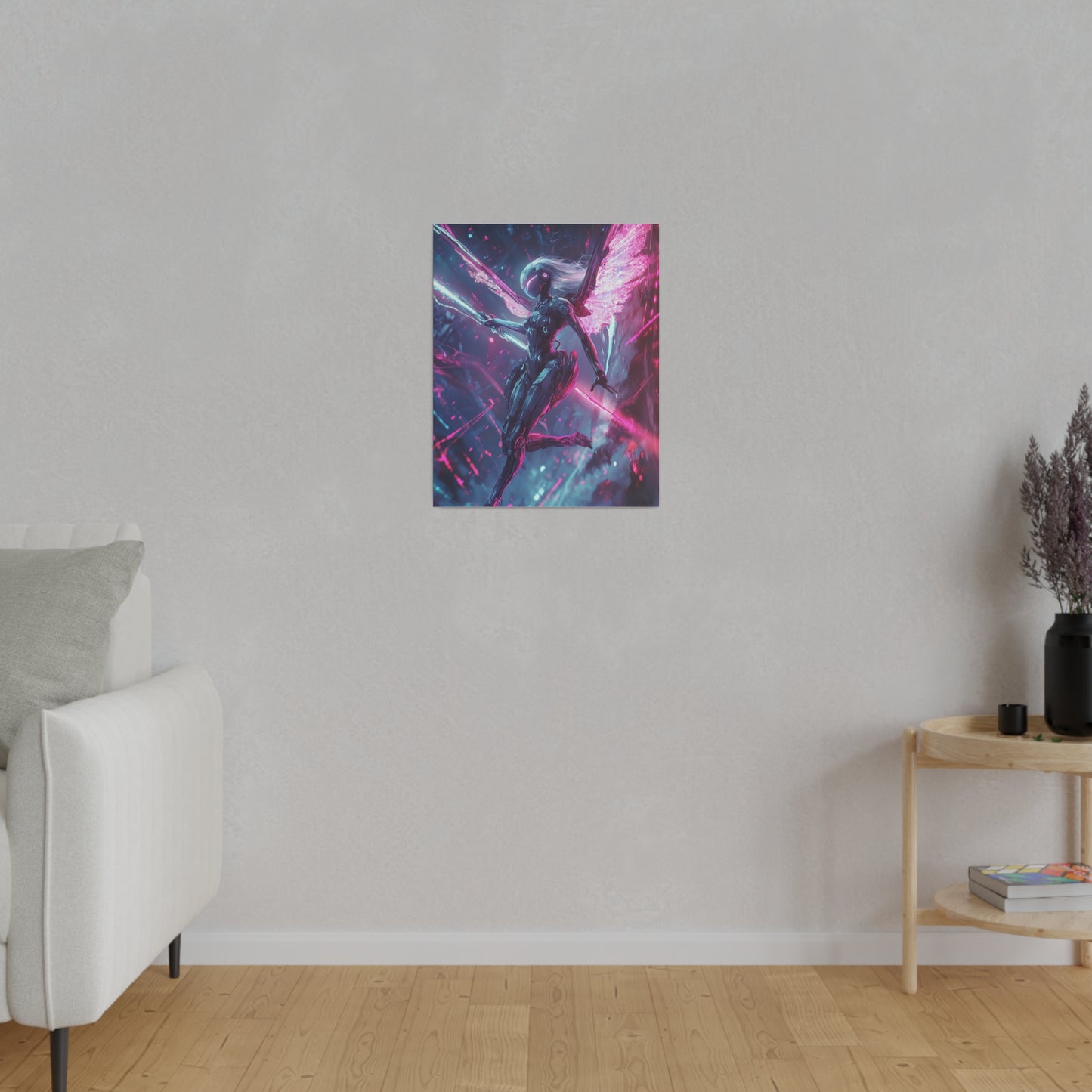 Aetherblade Valkyrie Matte Canvas Prints MysMuse - Premium Matte Canvas Prints from MysMuse - Just $41.99! Shop now at Mysterious Muse