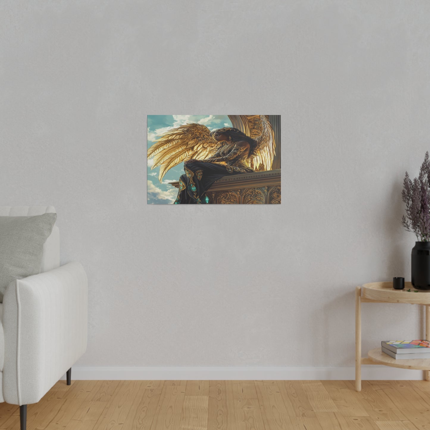 Aurethiel Sunwing Matte Canvas Prints MysMuse - Premium Matte Canvas Prints from MysMuse - Just $41.99! Shop now at Mysterious Muse