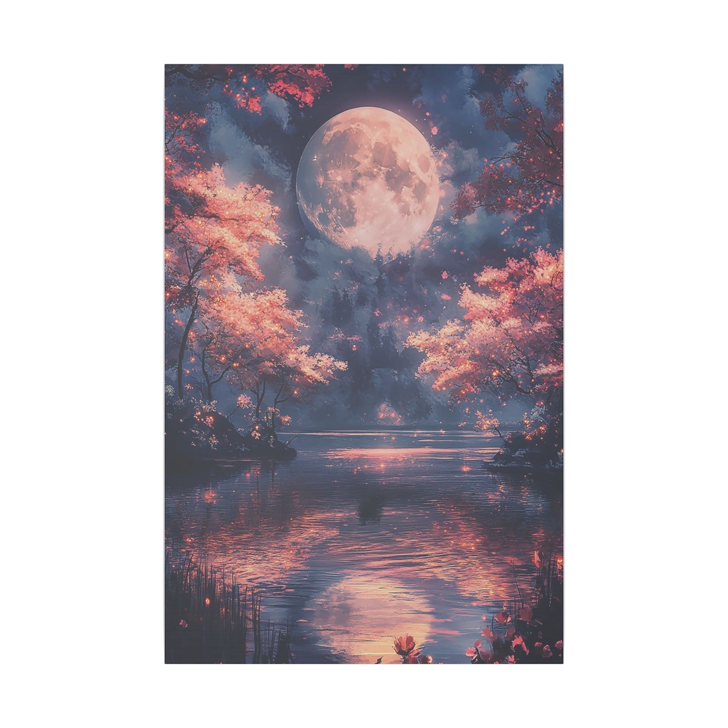 Celestial Reflections Matte Canvas Prints MysMuse - Premium Matte Canvas Prints from MysMuse - Just $41.99! Shop now at Mysterious Muse