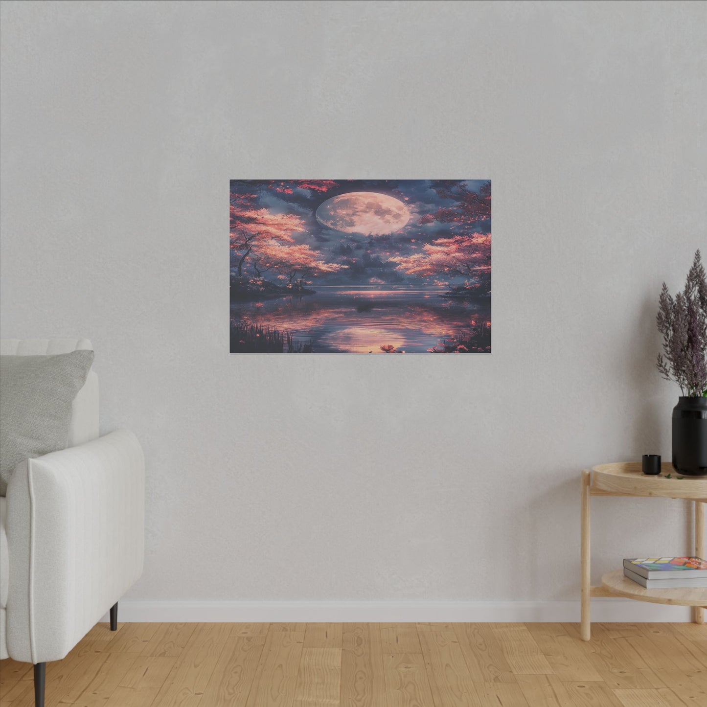 Celestial Reflections Matte Canvas Prints MysMuse - Premium Matte Canvas Prints from MysMuse - Just $41.99! Shop now at Mysterious Muse