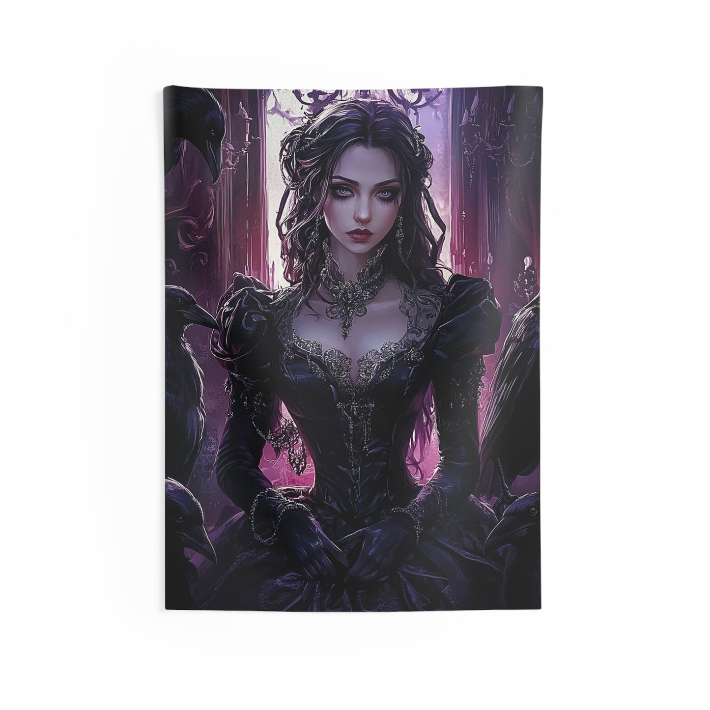 Ravenna Nocturne Decorative Wall Tapestry MysMuse - Premium Decorative Wall Tapestry from MysMuse - Just $26.99! Shop now at Mysterious Muse