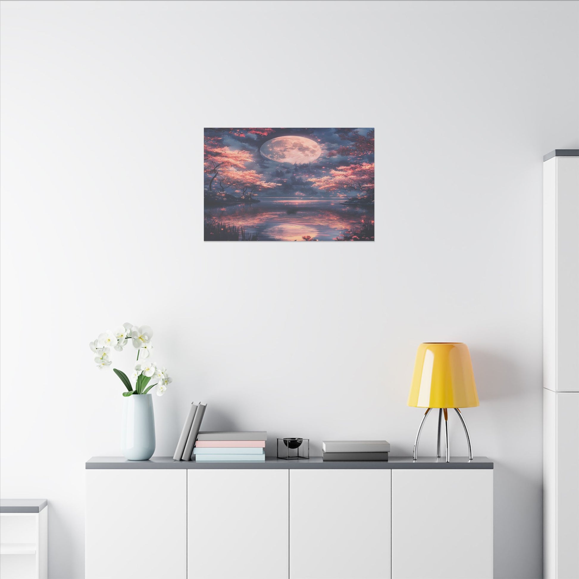 Celestial Reflections Matte Canvas Prints MysMuse - Premium Matte Canvas Prints from MysMuse - Just $41.99! Shop now at Mysterious Muse