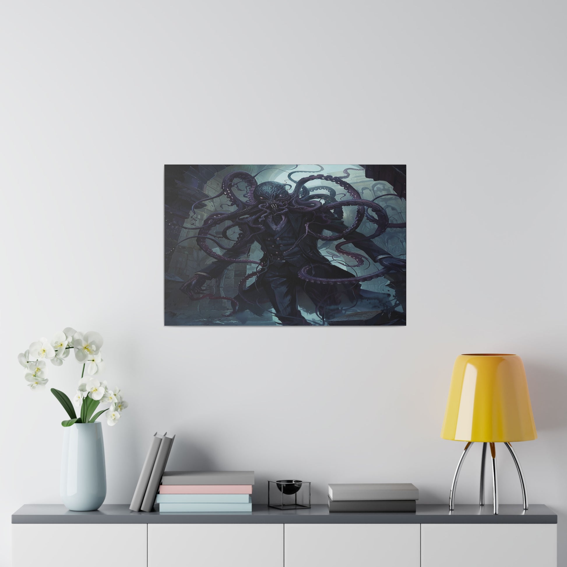 Mindflayer Tyrant Matte Canvas Prints MysMuse - Premium Matte Canvas Prints from MysMuse - Just $41.99! Shop now at Mysterious Muse