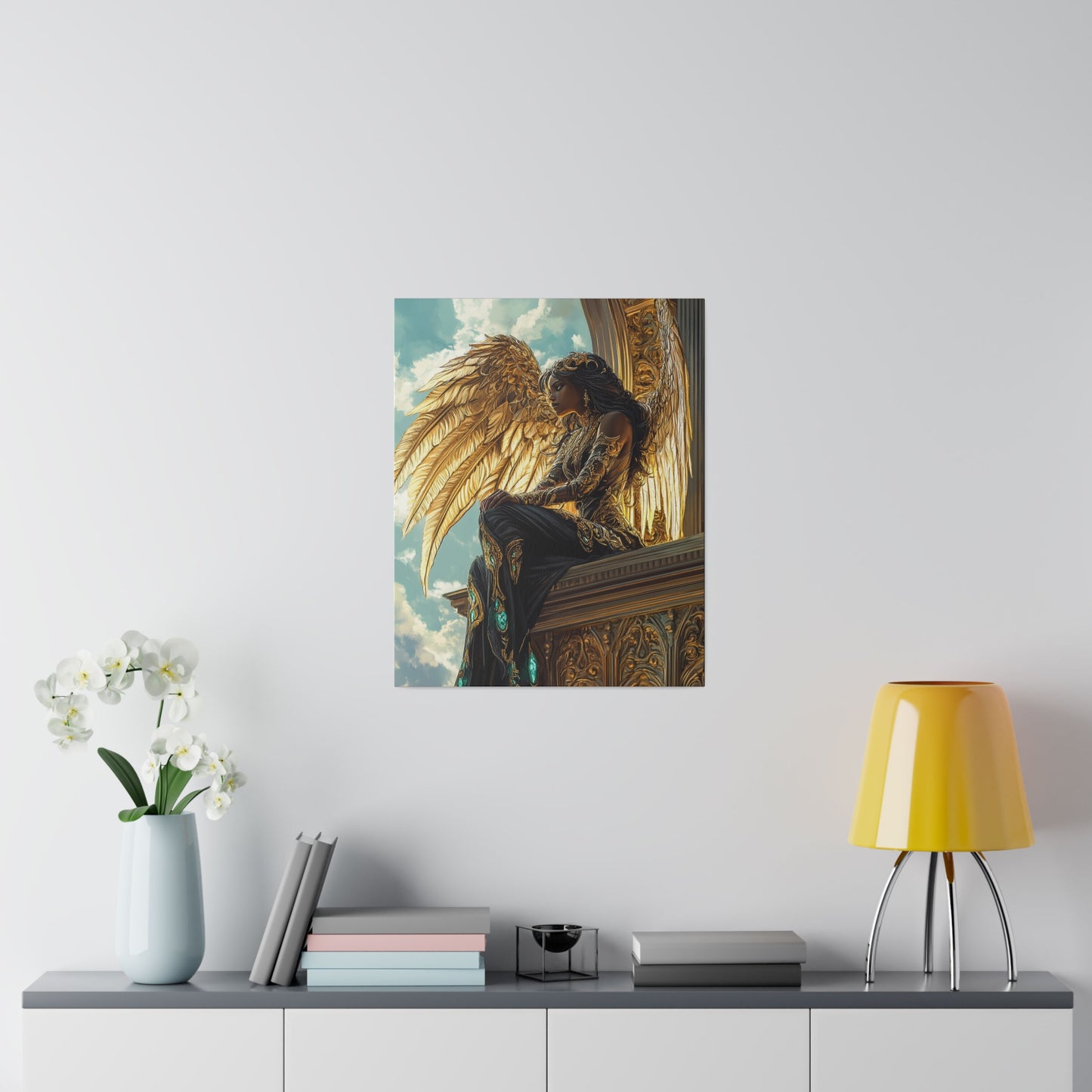 Aurethiel Sunwing Matte Canvas Prints MysMuse - Premium Matte Canvas Prints from MysMuse - Just $41.99! Shop now at Mysterious Muse