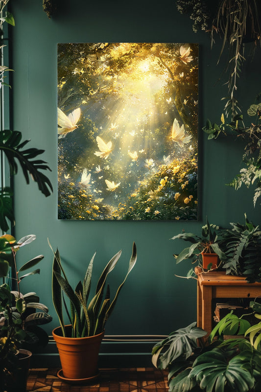 Forest of Radiant Spirits Matte Canvas Prints MysMuse - Premium Matte Canvas Prints from MysMuse - Just $41.99! Shop now at Mysterious Muse