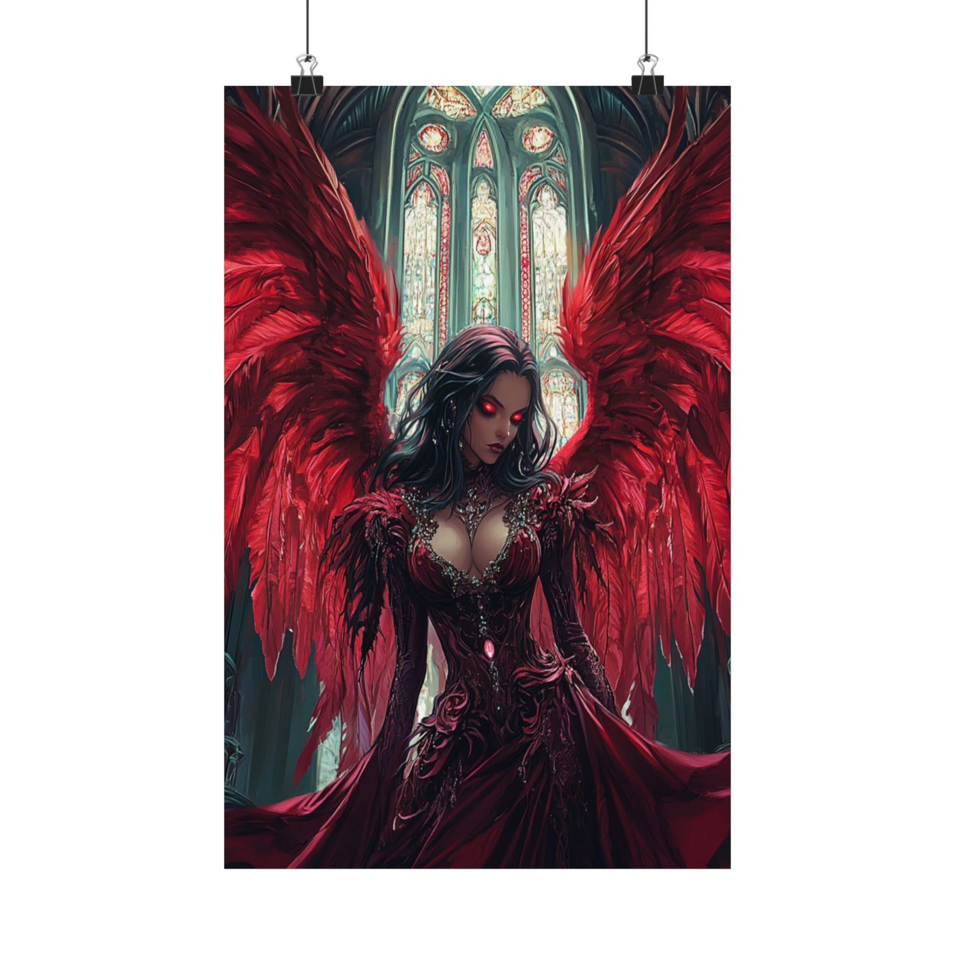 Bloodwing Archangel Matte Vertical Posters MysMuse. - Premium Matte Vertical Posters from MysMuse - Just $16.95! Shop now at Mysterious Muse