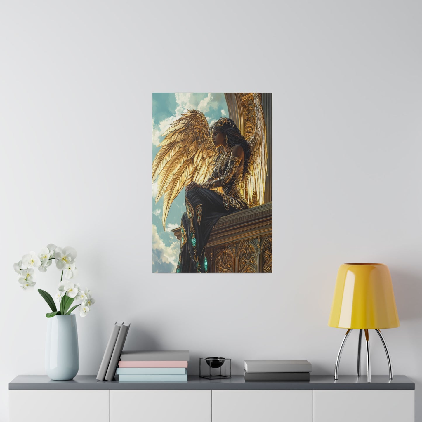 Aurethiel Sunwing Matte Canvas Prints MysMuse - Premium Matte Canvas Prints from MysMuse - Just $41.99! Shop now at Mysterious Muse